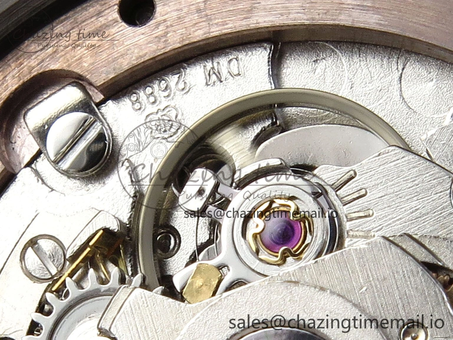 DateJust 31 278271 ARF 1:1 Best Edition 904L Steel RG Roman Dial on SS RG Jubilee Bracelet ETA 2688