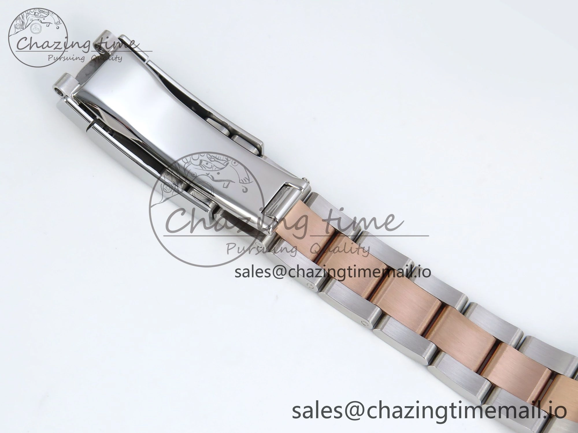 DateJust 31 278271 ARF 1:1 Best Edition 904L Steel RG Roman Dial on SS RG Oyster Bracelet ETA 2688
