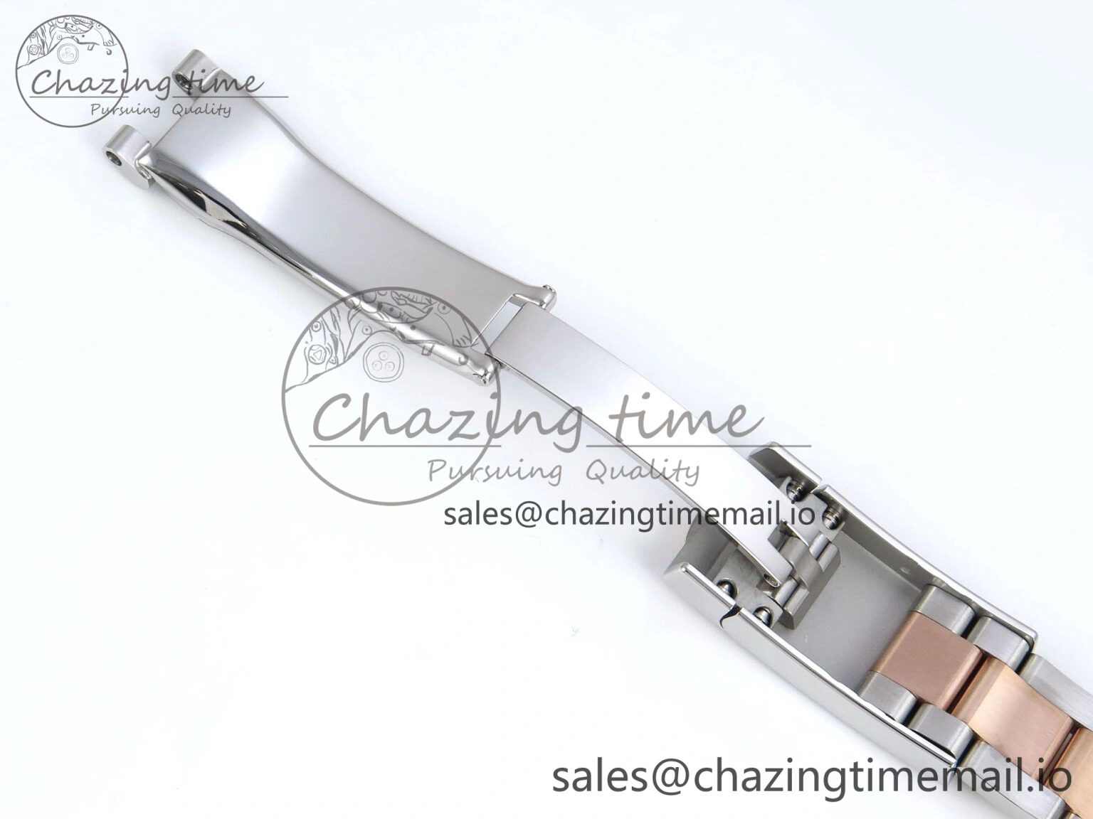 DateJust 31 278271 ARF 1:1 Best Edition 904L Steel RG Roman Dial on SS RG Oyster Bracelet ETA 2688