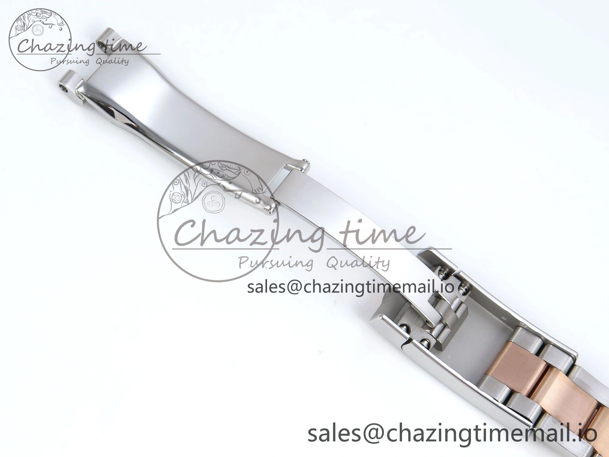 DateJust 31 278271 ARF 1:1 Best Edition 904L Steel RG Roman Dial on SS RG Oyster Bracelet ETA 2688