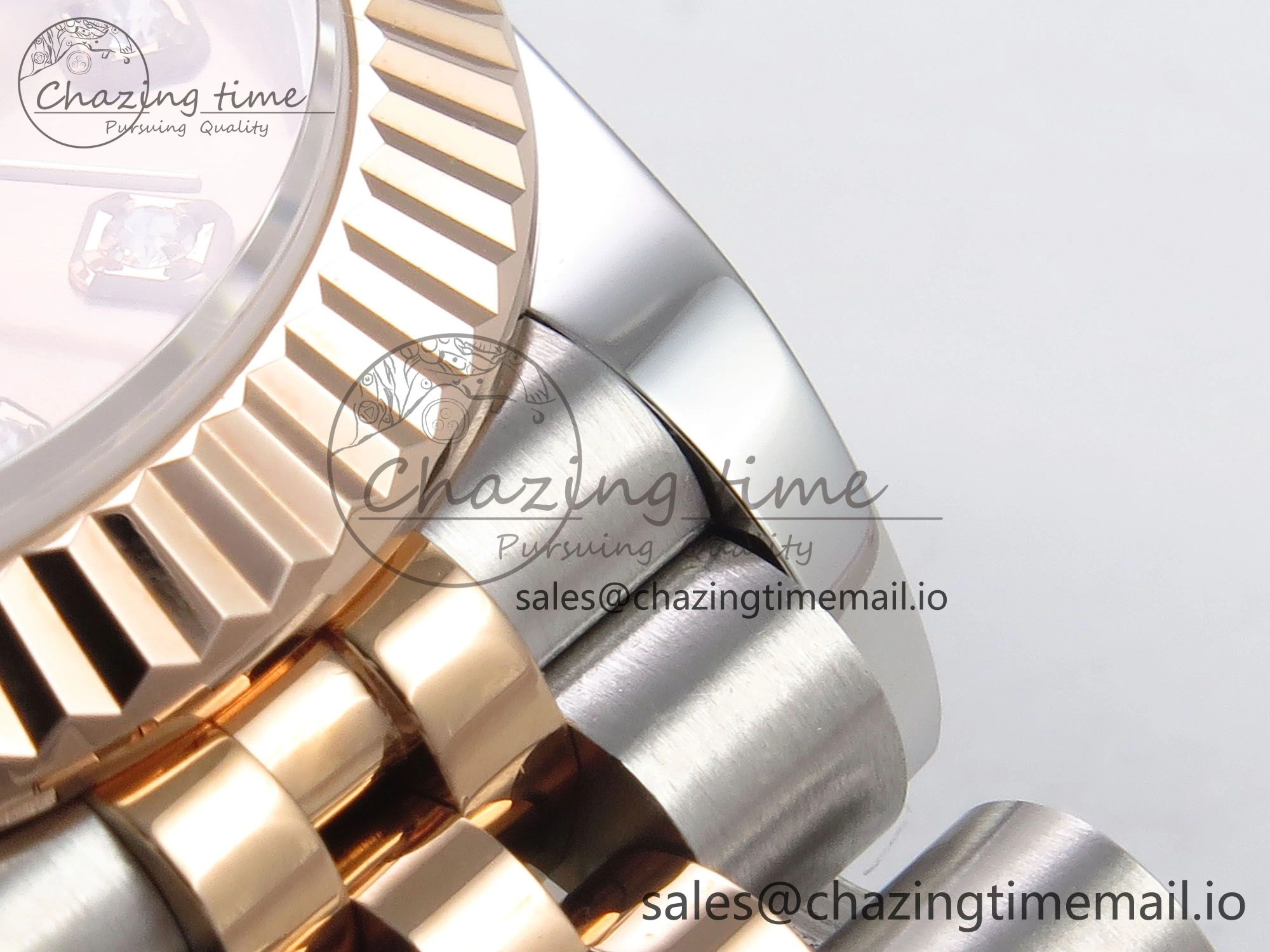 DateJust 31 278271 SS RG GMF 1:1 Best Edition 904L Steel RG Diamonds Dial on Jubilee Bracelet A2824