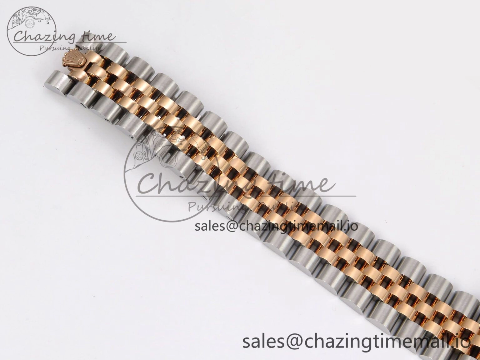 DateJust 31 278271 SS RG GMF 1:1 Best Edition 904L Steel RG Diamonds Dial on Jubilee Bracelet A2824