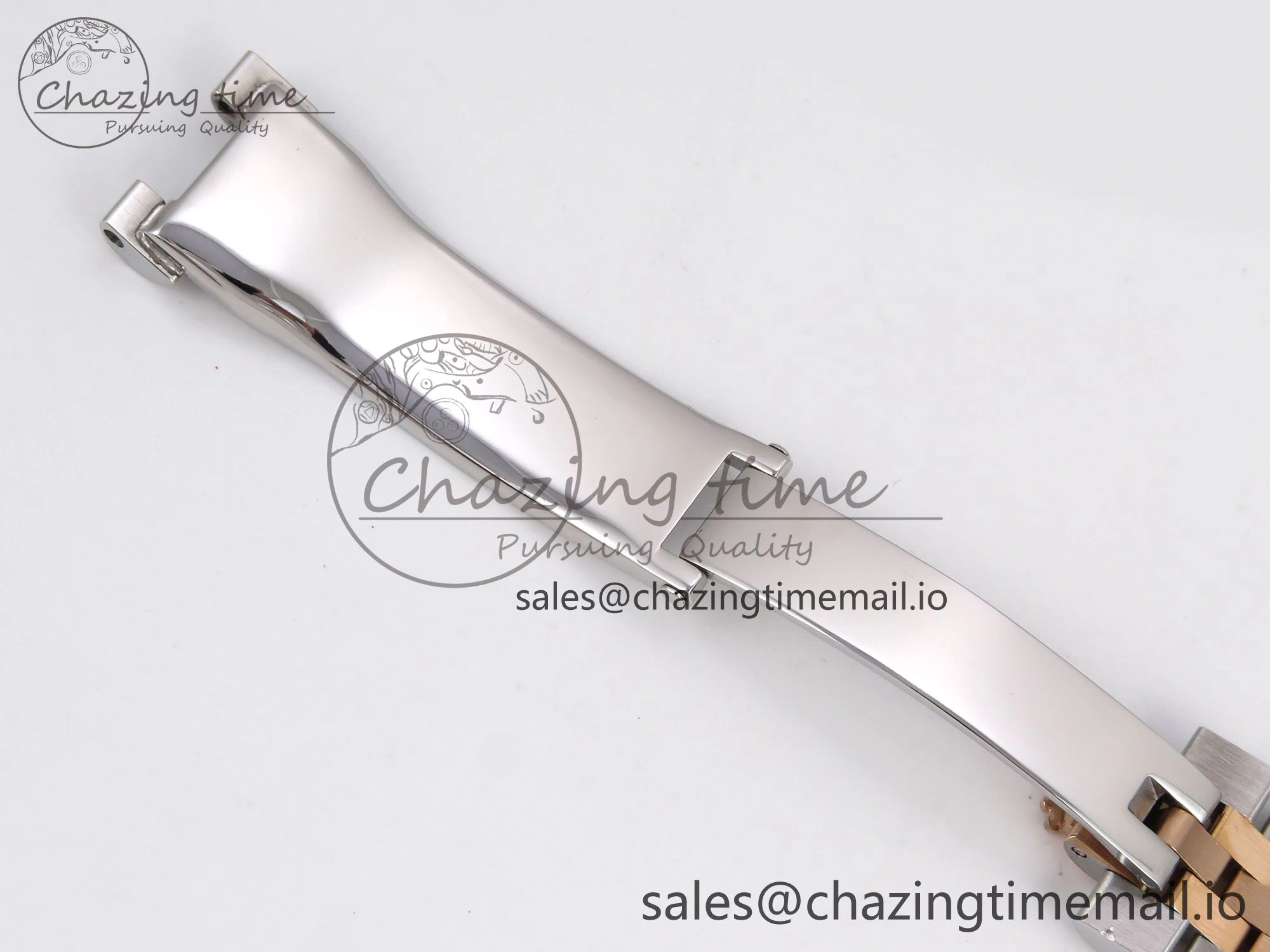 DateJust 31 278271 SS RG GMF 1:1 Best Edition 904L Steel RG Roman Dial on Jubilee Bracelet A2824