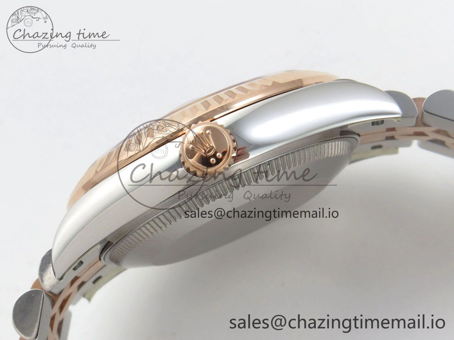 DateJust 31 278271 THBF 1:1 Best Edition 904L Steel RG Diamonds Dial Stick Marker on SS RG Jubilee Bracelet HZ Cal.2236