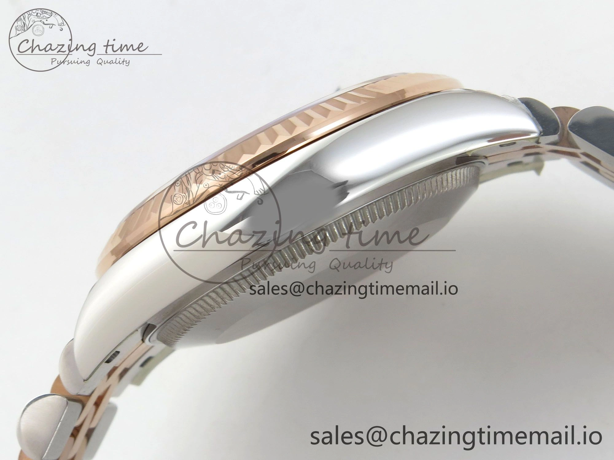 DateJust 31 278271 THBF 1:1 Best Edition 904L Steel RG Diamonds Dial Stick Marker on SS RG Jubilee Bracelet HZ Cal.2236