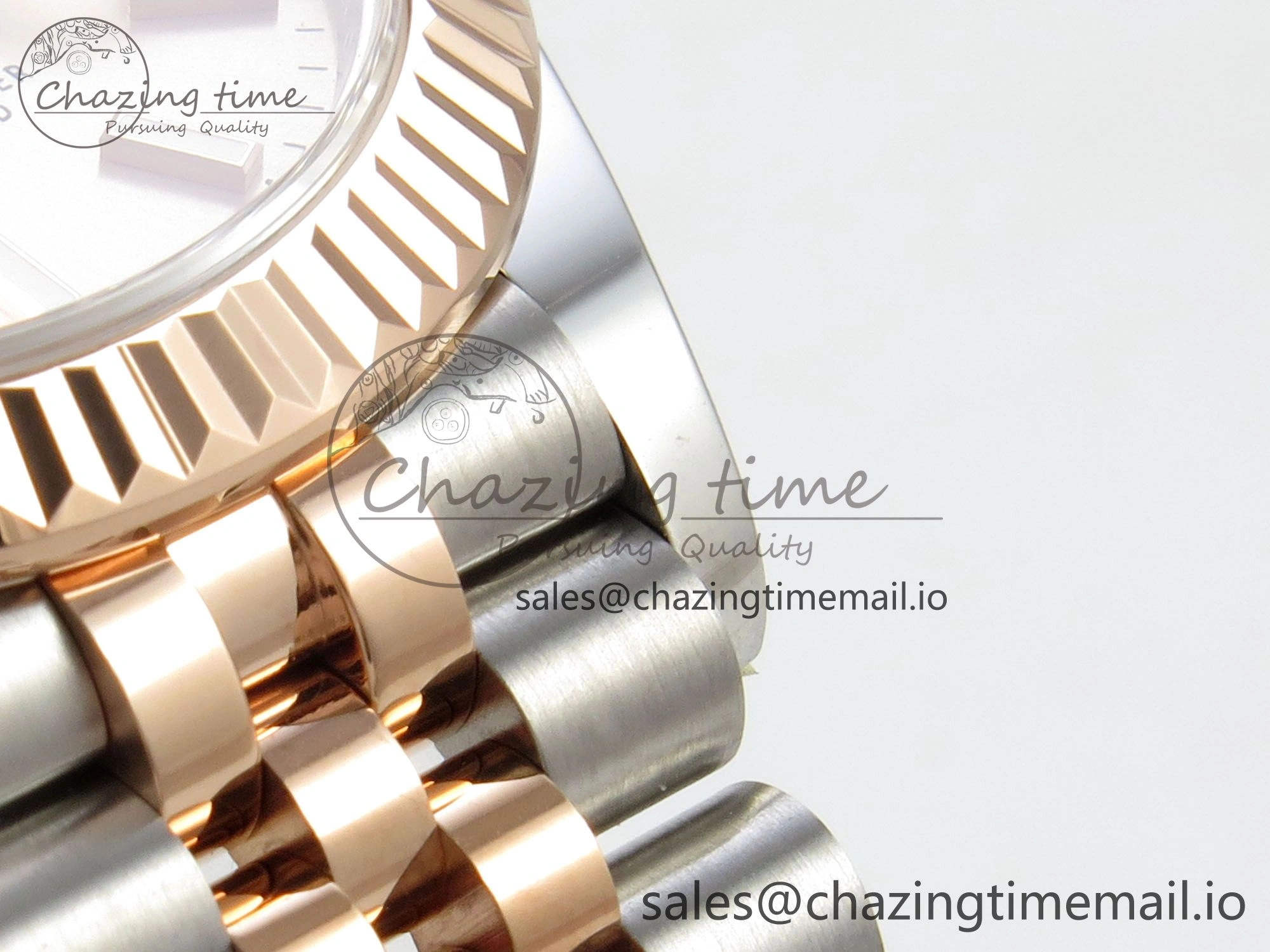 DateJust 31 278271 THBF 1:1 Best Edition 904L Steel RG Diamonds Dial Stick Marker on SS RG Jubilee Bracelet HZ Cal.2236