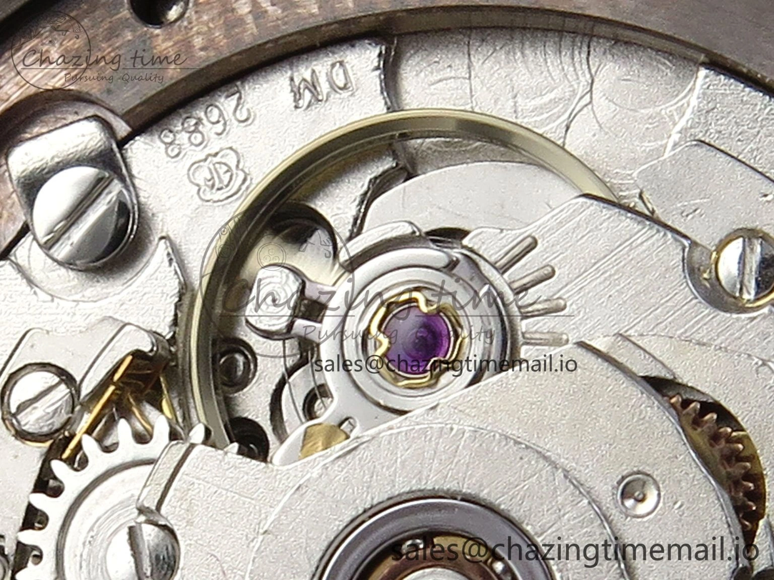 DateJust 31 278273 ARF 1:1 Best Edition 904L Steel Brown Diamonds Dial on SS YG Jubilee Bracelet ETA 2688