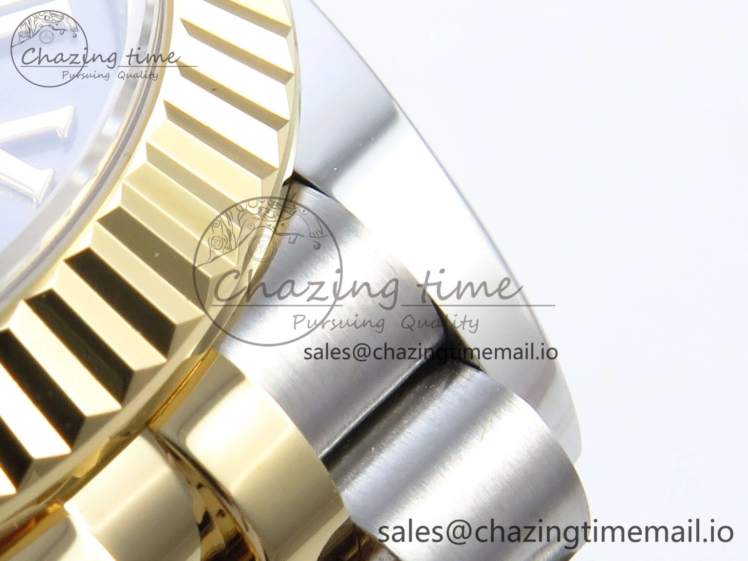 DateJust 31 278273 ARF 1:1 Best Edition 904L Steel Gray Roman Diamonds Dial on SS YG Jubilee Bracelet ETA 2688