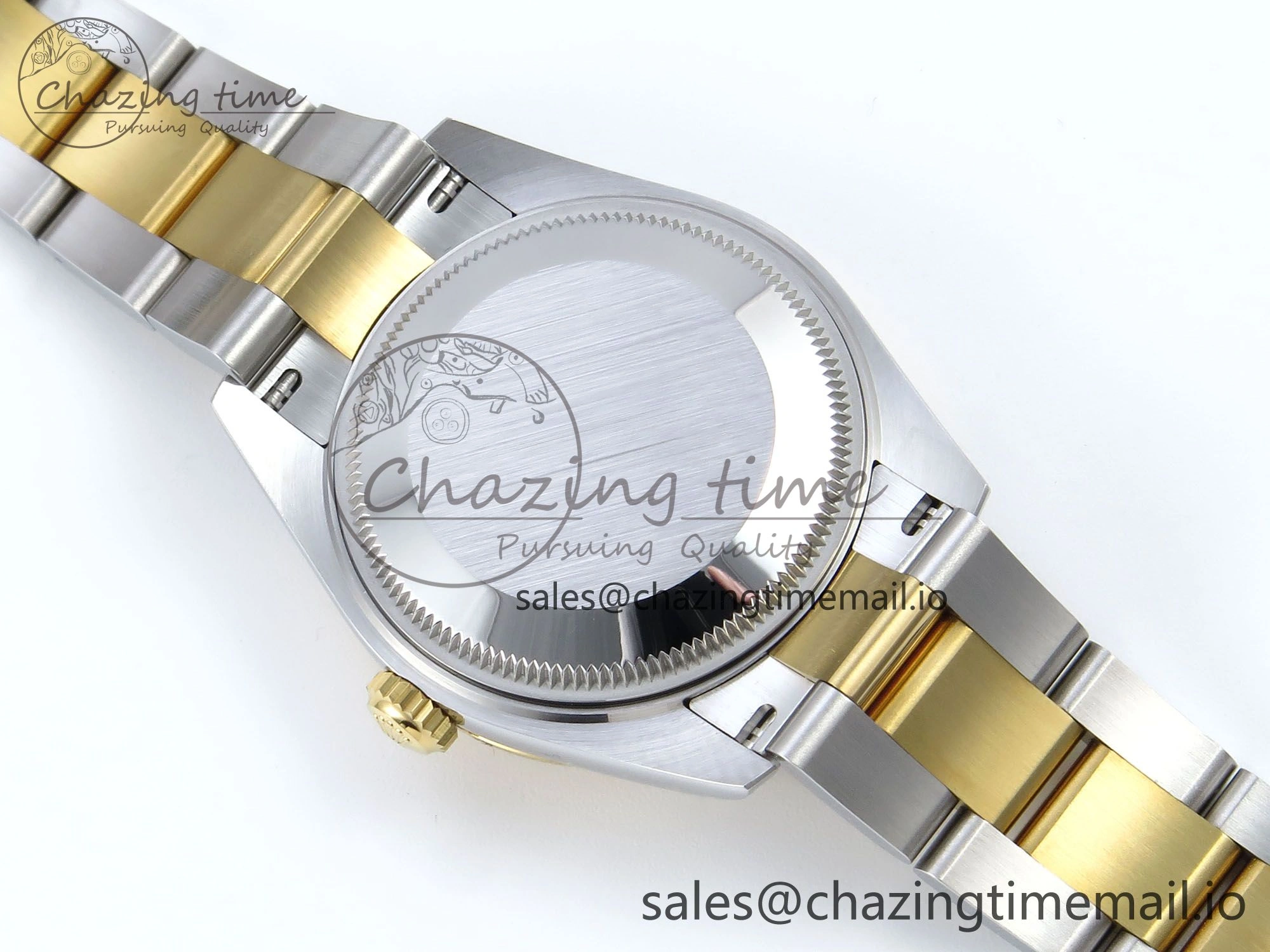 DateJust 31 278273 ARF 1:1 Best Edition 904L Steel Gray Roman Diamonds Dial on SS YG Oyster Bracelet ETA 2688