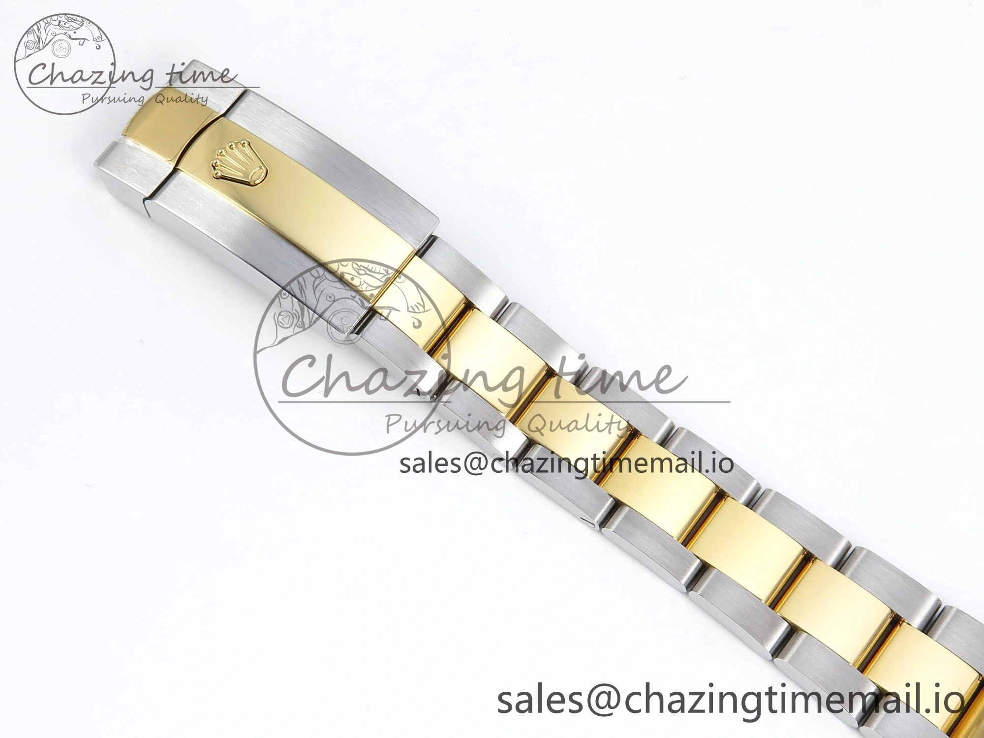 DateJust 31 278273 ARF 1:1 Best Edition 904L Steel Gray Roman Diamonds Dial on SS YG Oyster Bracelet ETA 2688