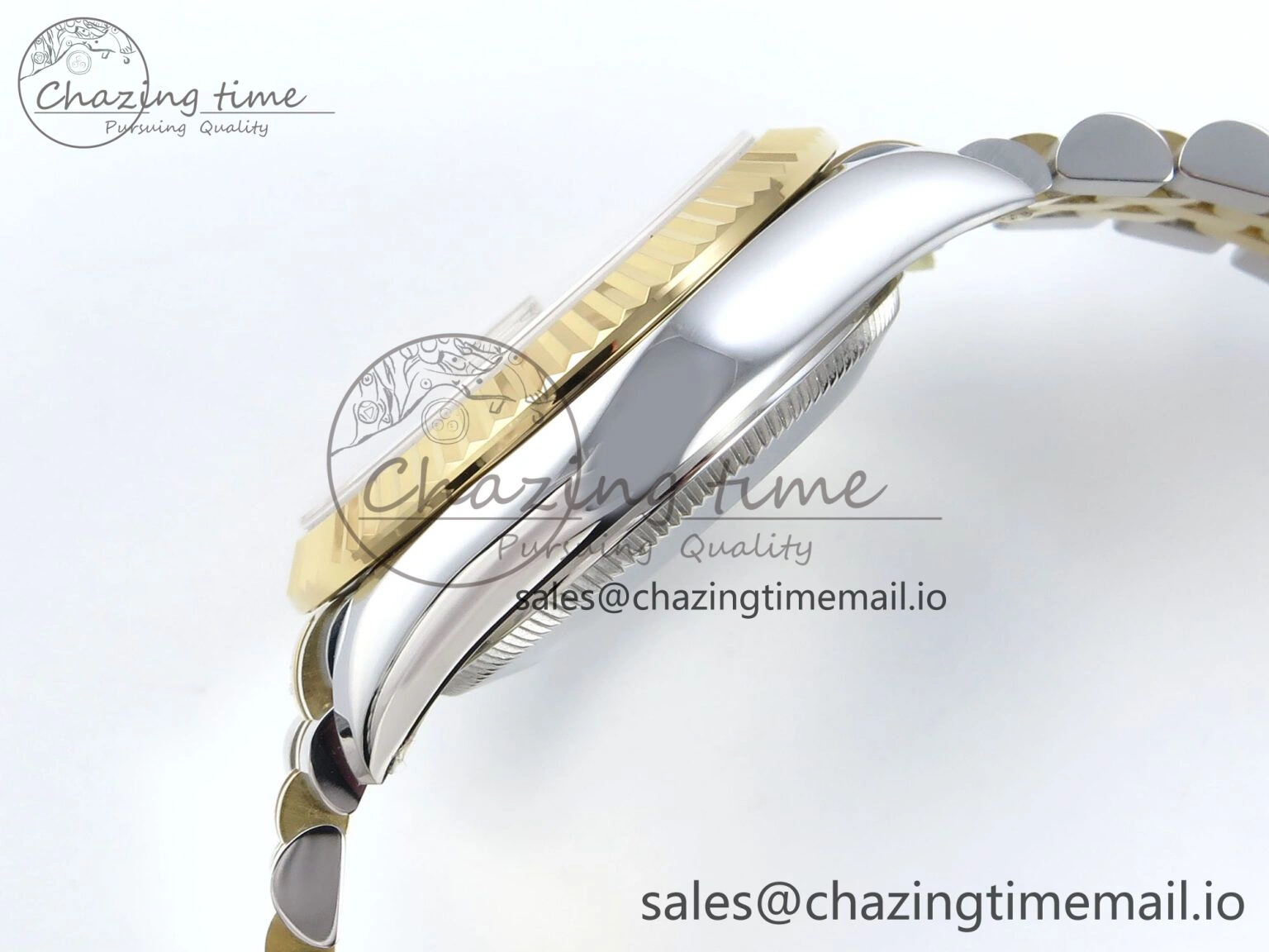 DateJust 31 278273 ARF 1:1 Best Edition 904L Steel Silver Diamonds Dial on SS YG Jubilee Bracelet ETA 2688