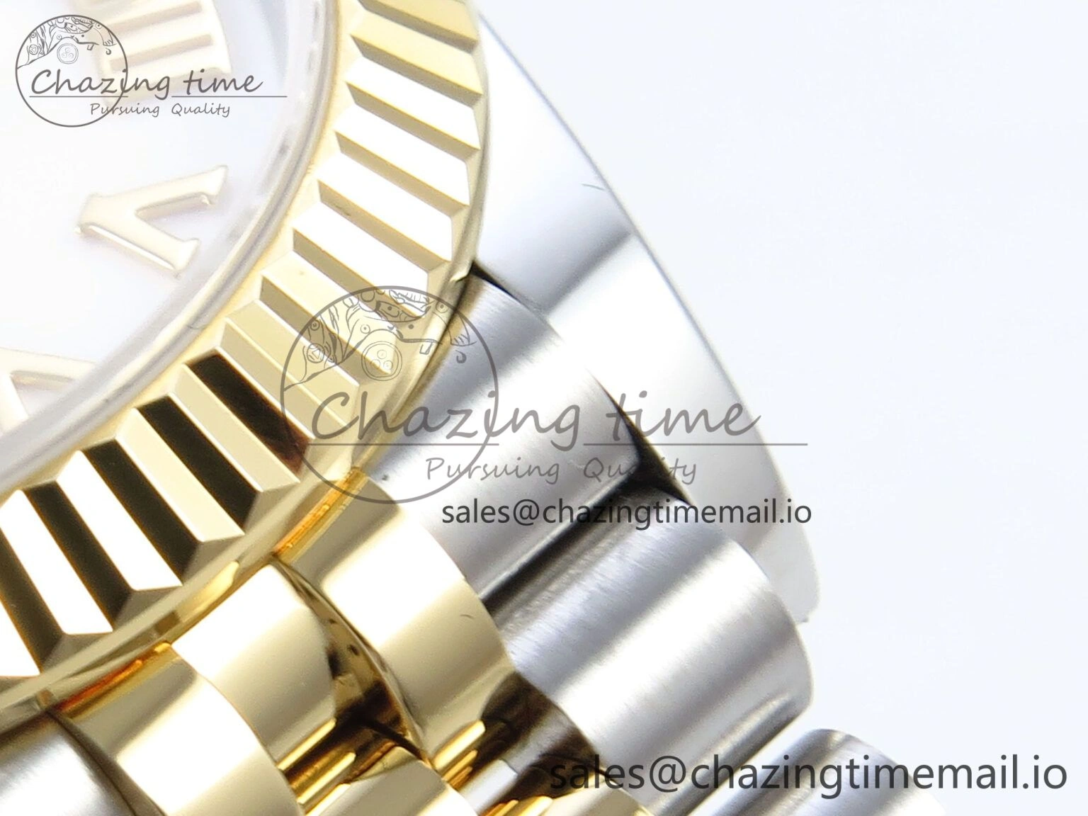 DateJust 31 278273 ARF 1:1 Best Edition 904L Steel White Roman Dial on SS YG Jubilee Bracelet ETA 2688