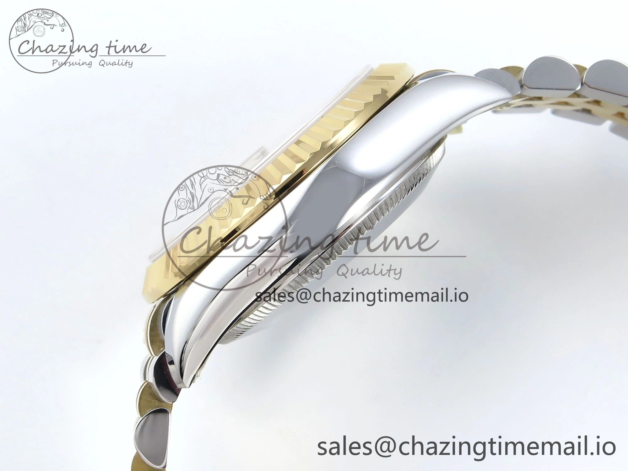 DateJust 31 278273 ARF 1:1 Best Edition 904L Steel YG Dial Stick Marker on SS YG Jubilee Bracelet ETA 2688