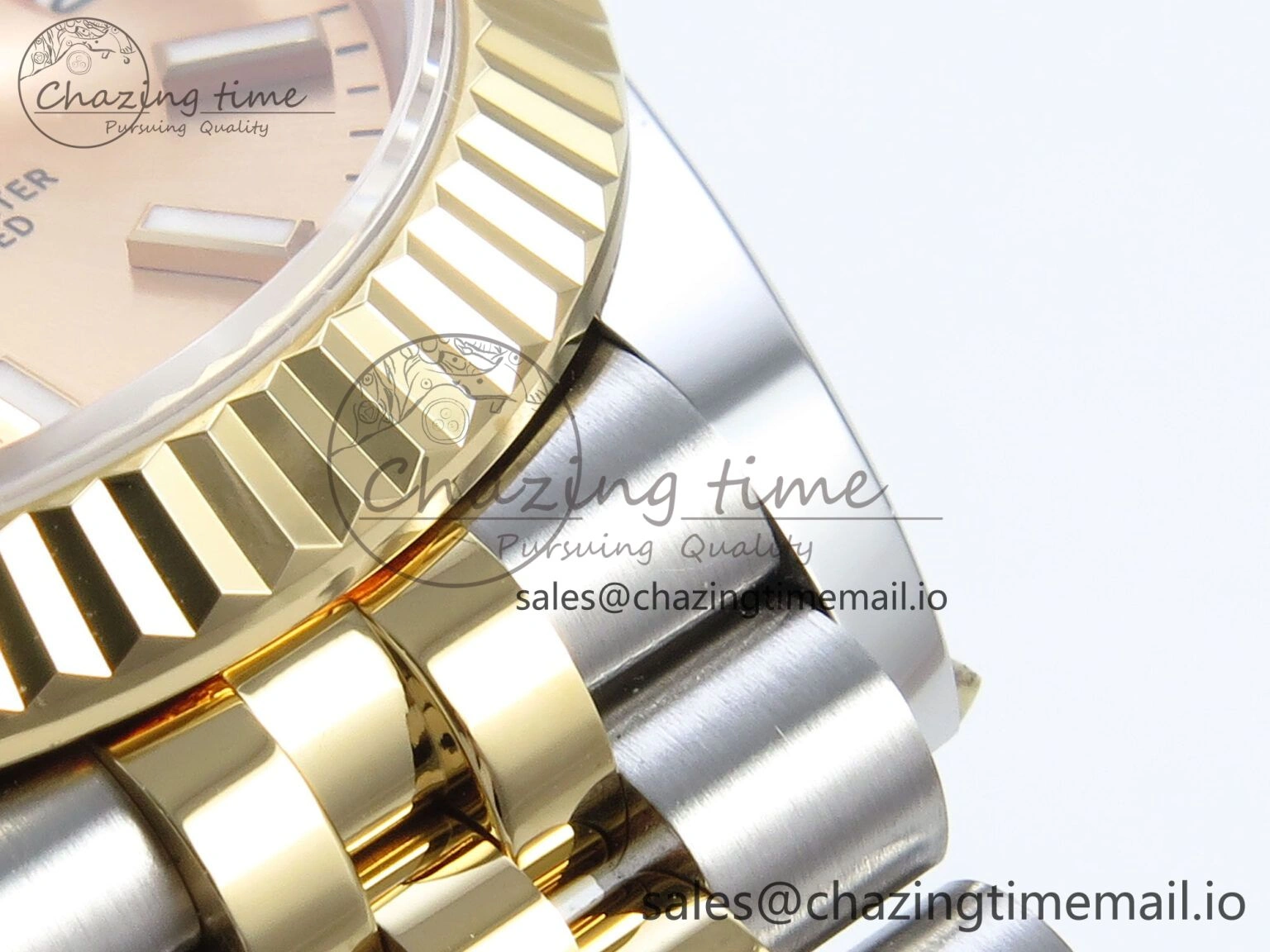 DateJust 31 278273 ARF 1:1 Best Edition 904L Steel YG Dial Stick Marker on SS YG Jubilee Bracelet ETA 2688