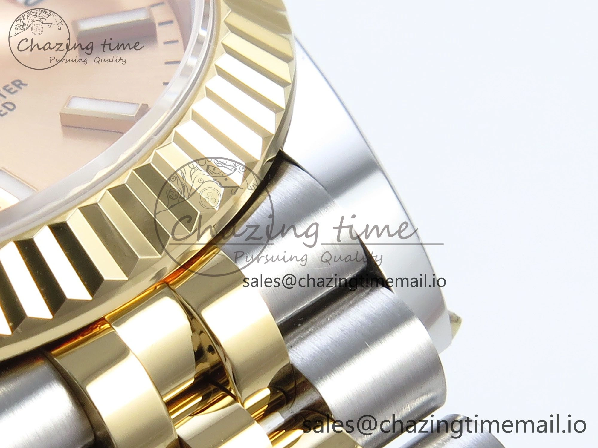 DateJust 31 278273 ARF 1:1 Best Edition 904L Steel YG Dial Stick Marker on SS YG Jubilee Bracelet ETA 2688