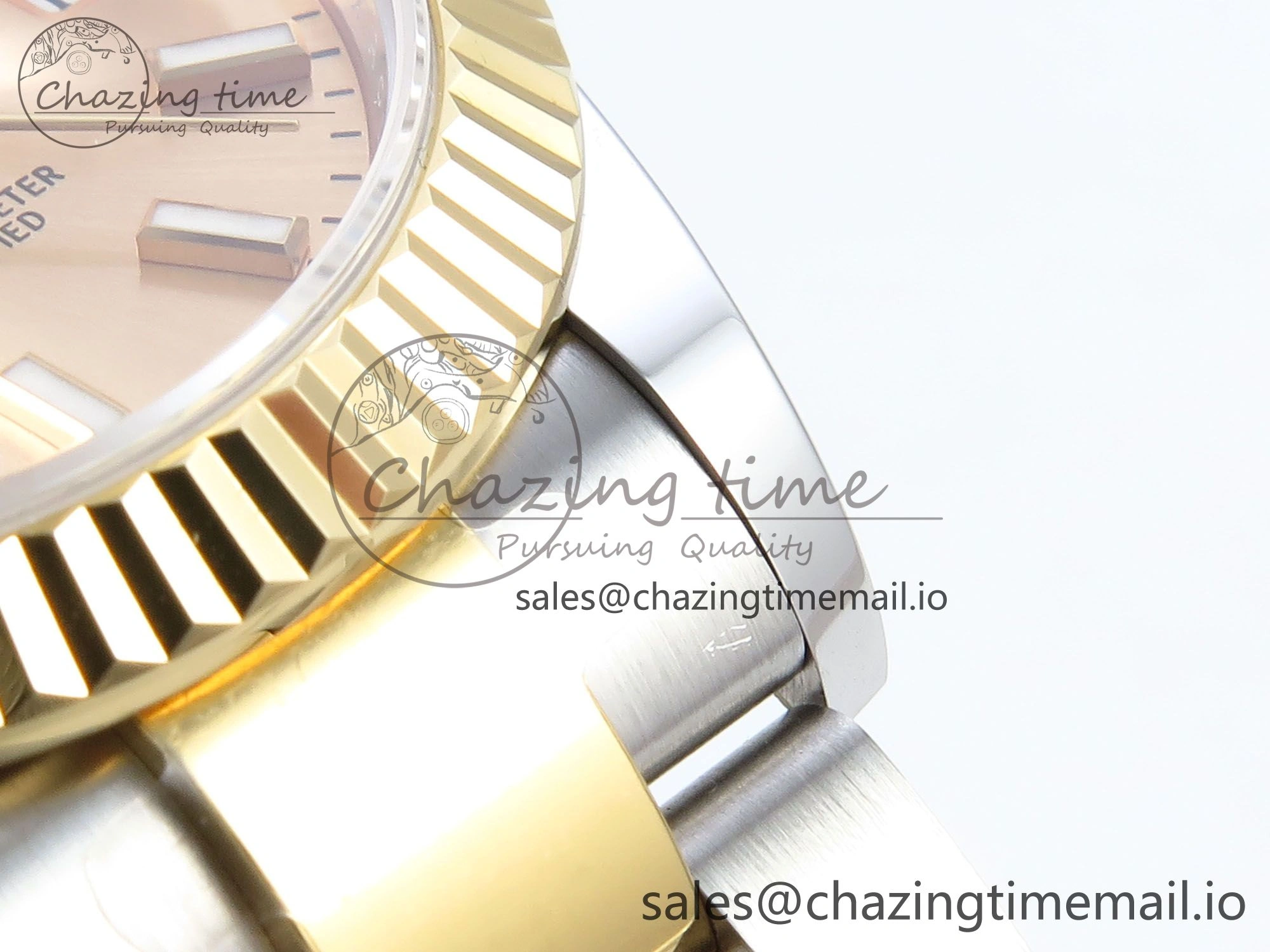 DateJust 31 278273 ARF 1:1 Best Edition 904L Steel YG Dial Stick Marker on SS YG Oyster Bracelet ETA 2688