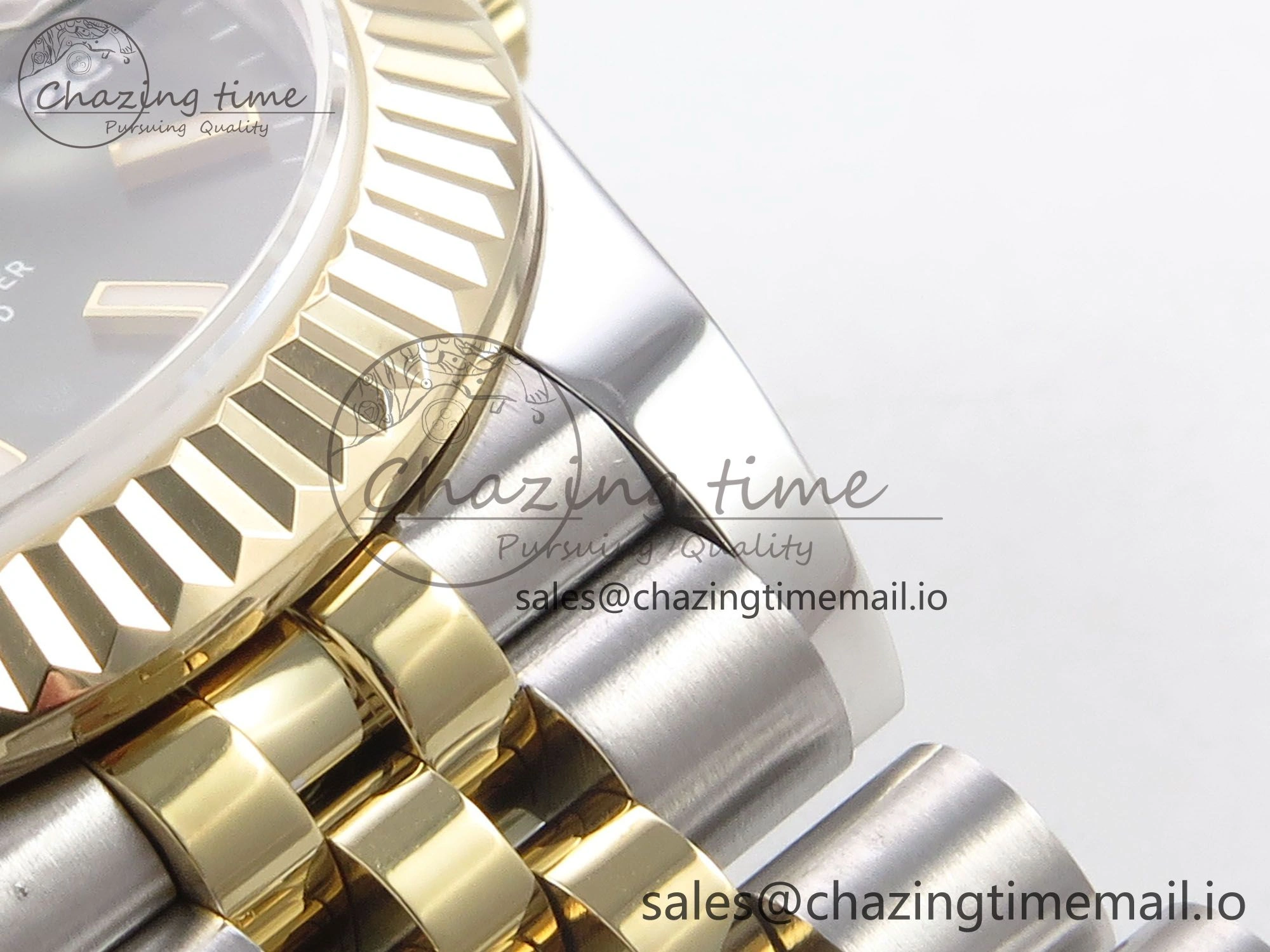 DateJust 31 278273 SS YG GMF 1:1 Best Edition 904L Steel Green Stick Dial on Jubilee Bracelet A2824