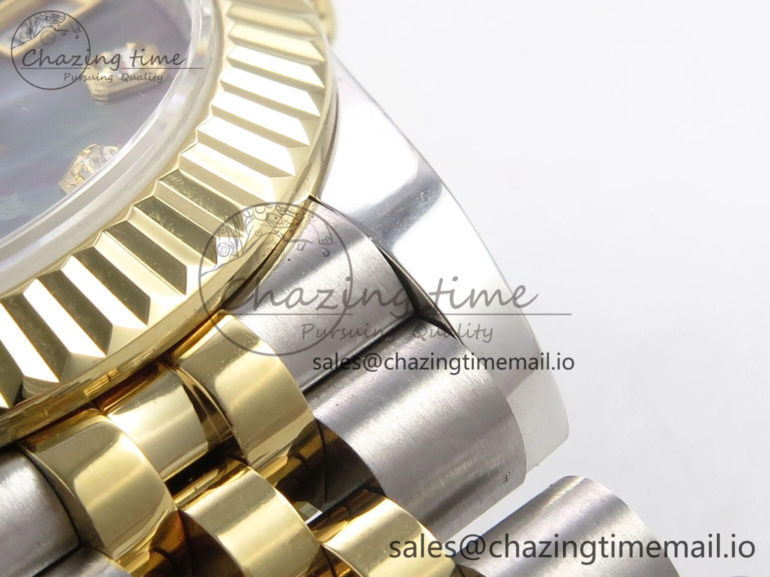 DateJust 31 278273 SS YG GMF 1:1 Best Edition 904L Steel Meteorite Diamonds Dial on Jubilee Bracelet A2824