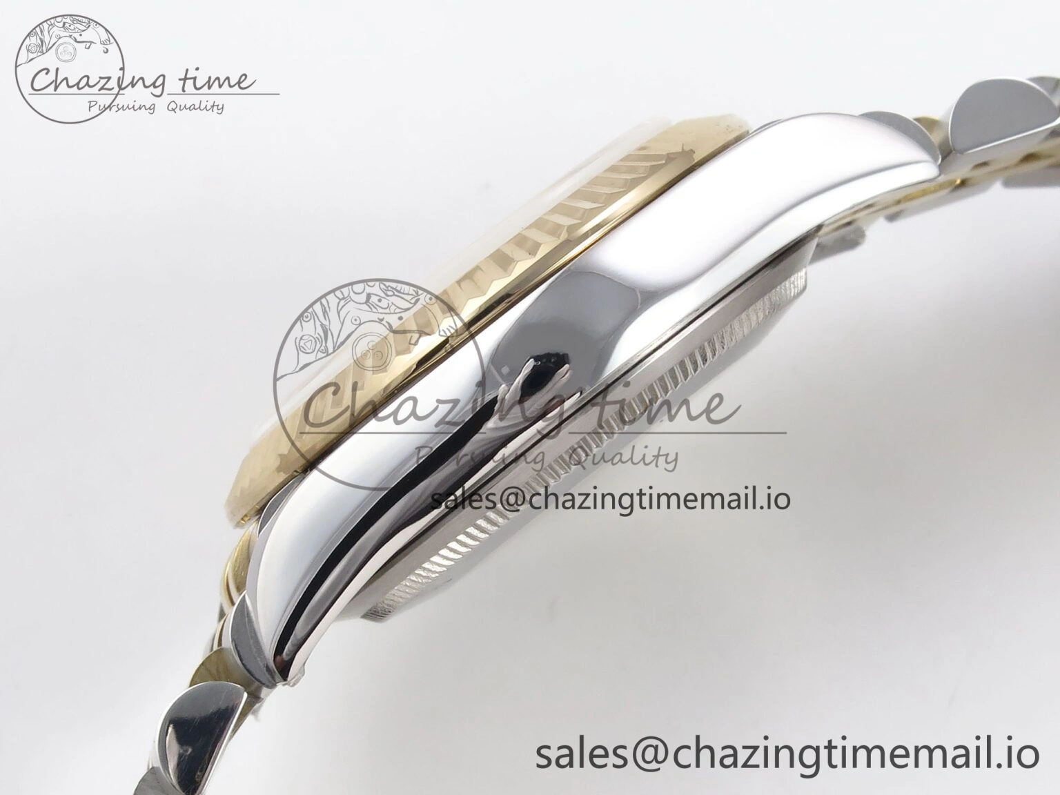 DateJust 31 278273 SS YG GMF 1:1 Best Edition 904L Steel Silver Roman Dial on Jubilee Bracelet A2824
