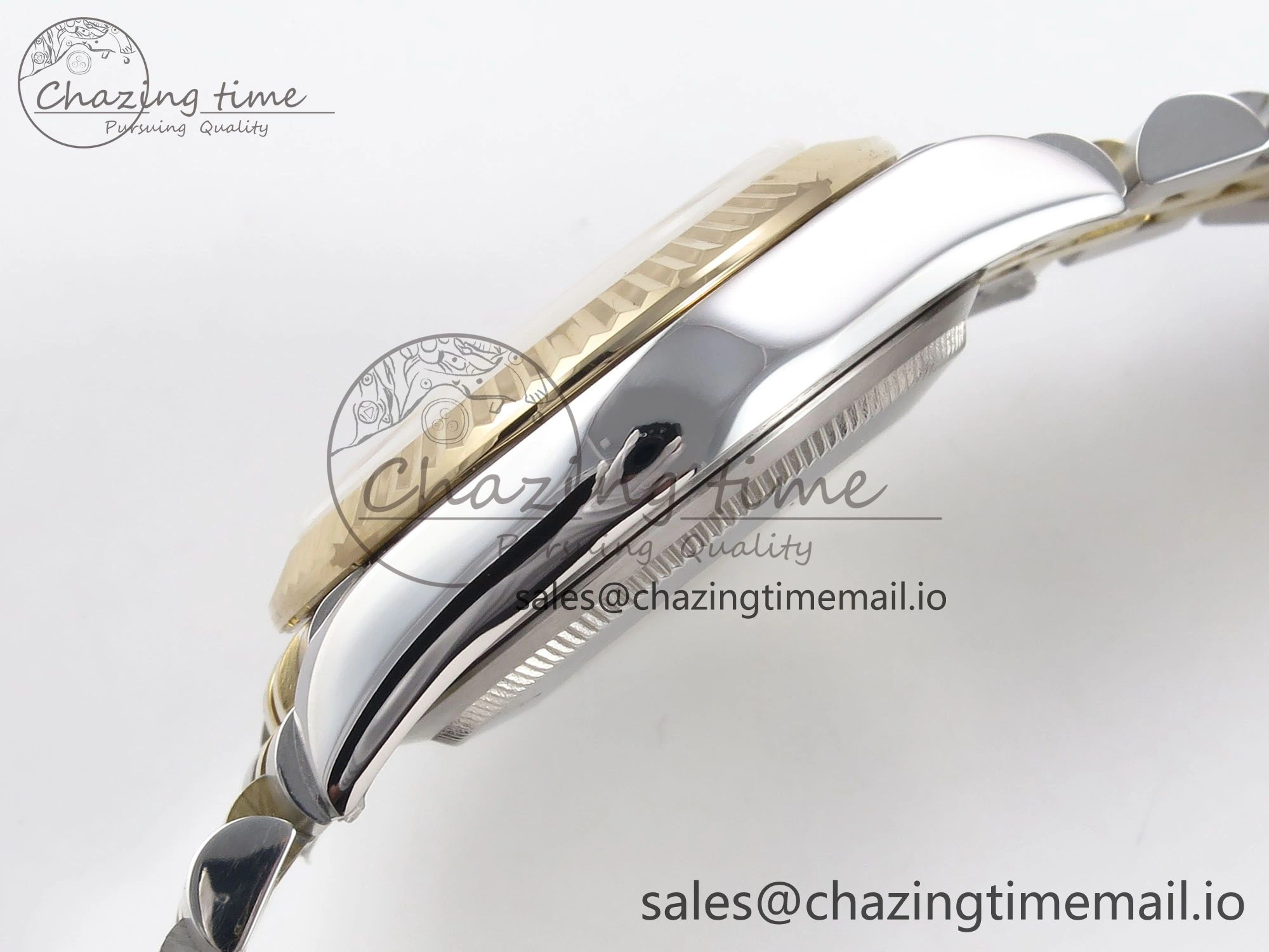 DateJust 31 278273 SS YG GMF 1:1 Best Edition 904L Steel Silver Roman Dial on Jubilee Bracelet A2824