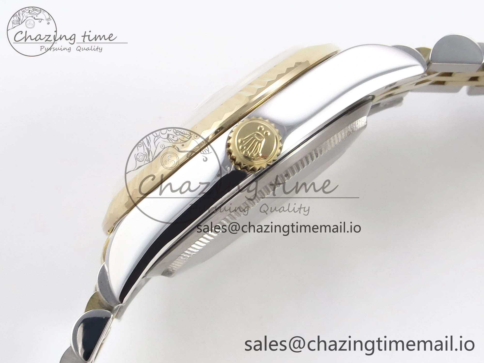 DateJust 31 278273 SS YG GMF 1:1 Best Edition 904L Steel Silver Roman Dial on Jubilee Bracelet A2824