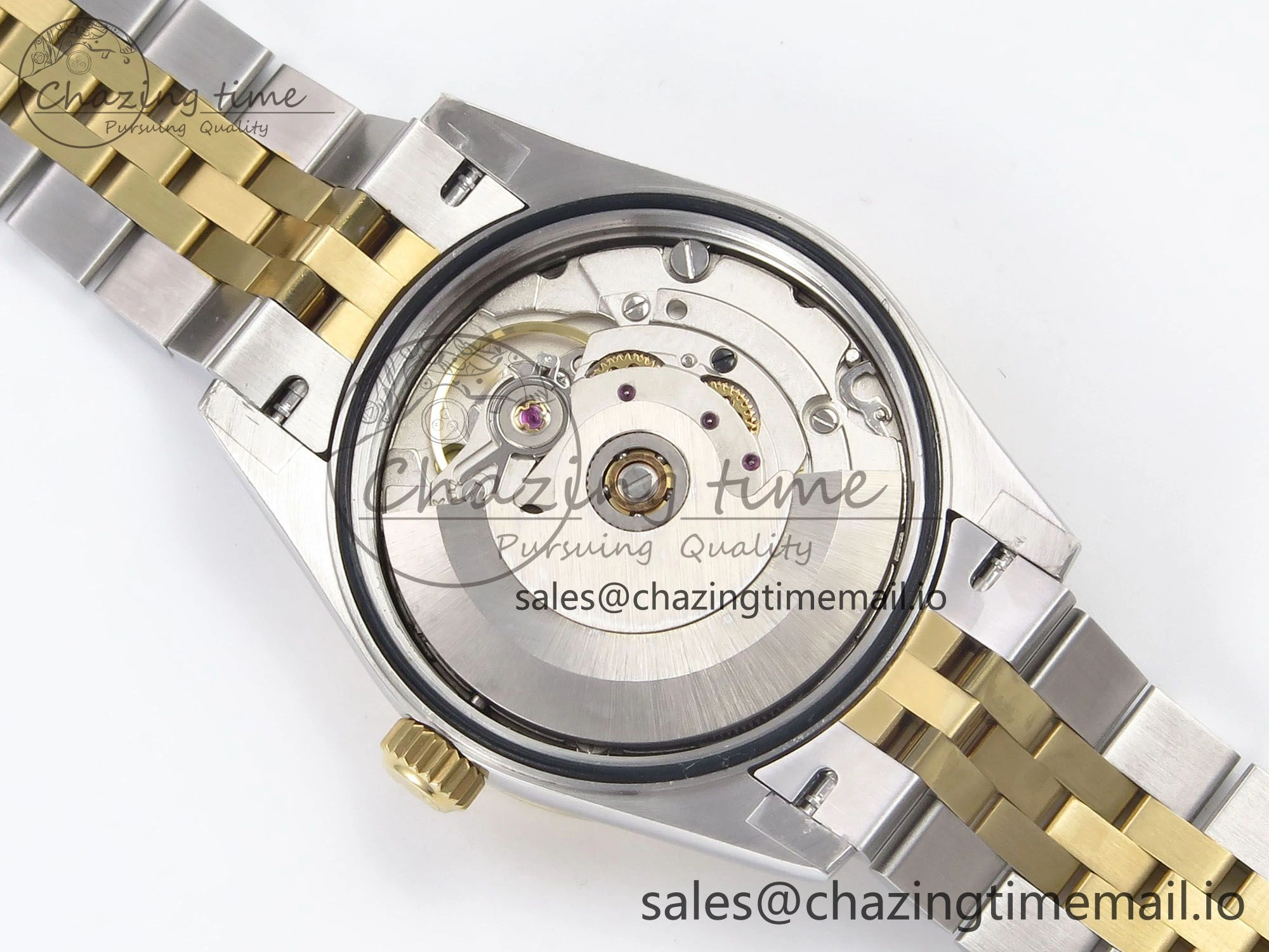 DateJust 31 278273 SS YG GMF 1:1 Best Edition 904L Steel Silver Roman Dial on Jubilee Bracelet A2824