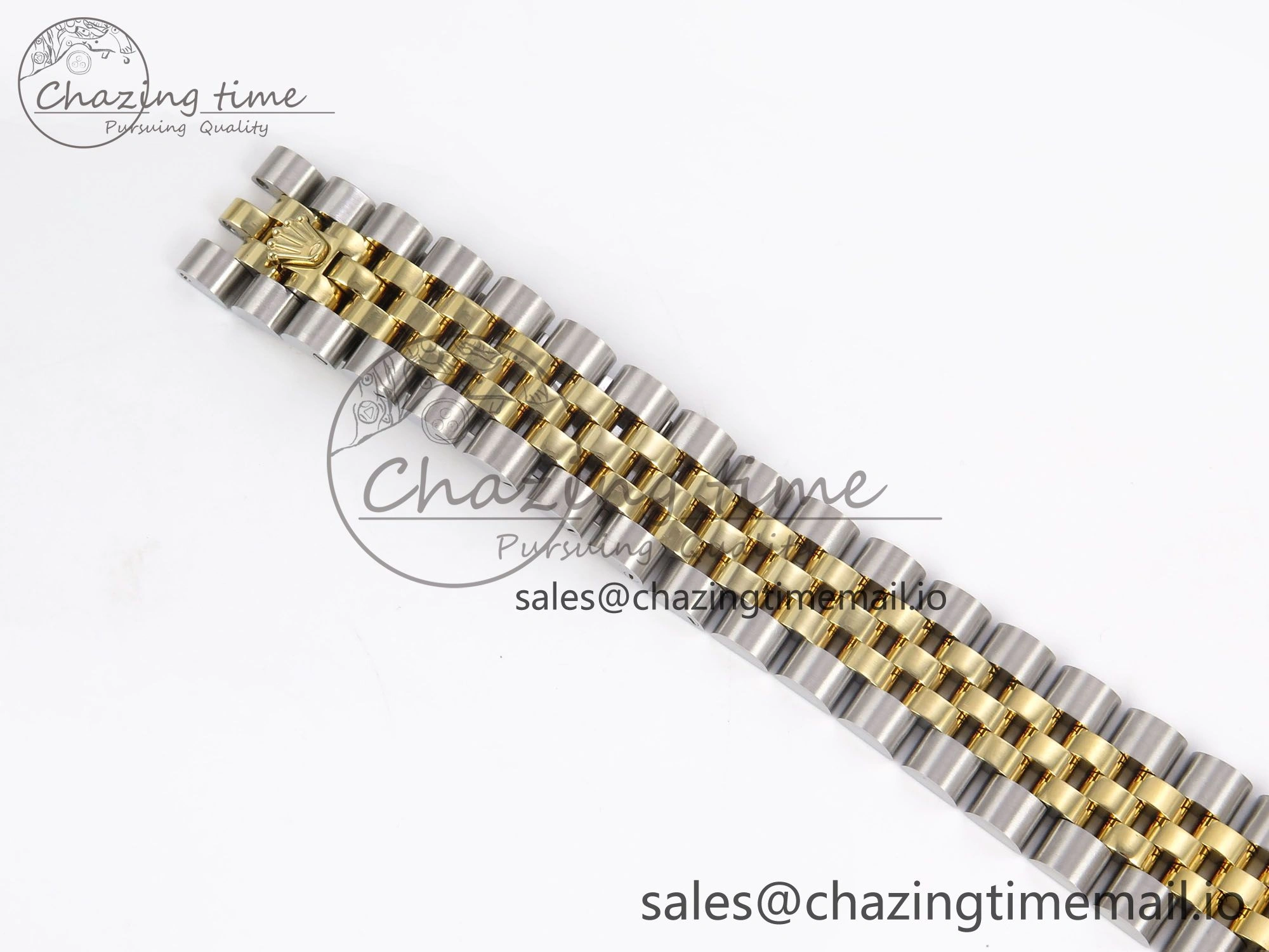 DateJust 31 278273 SS YG GMF 1:1 Best Edition 904L Steel Silver Roman Dial on Jubilee Bracelet A2824