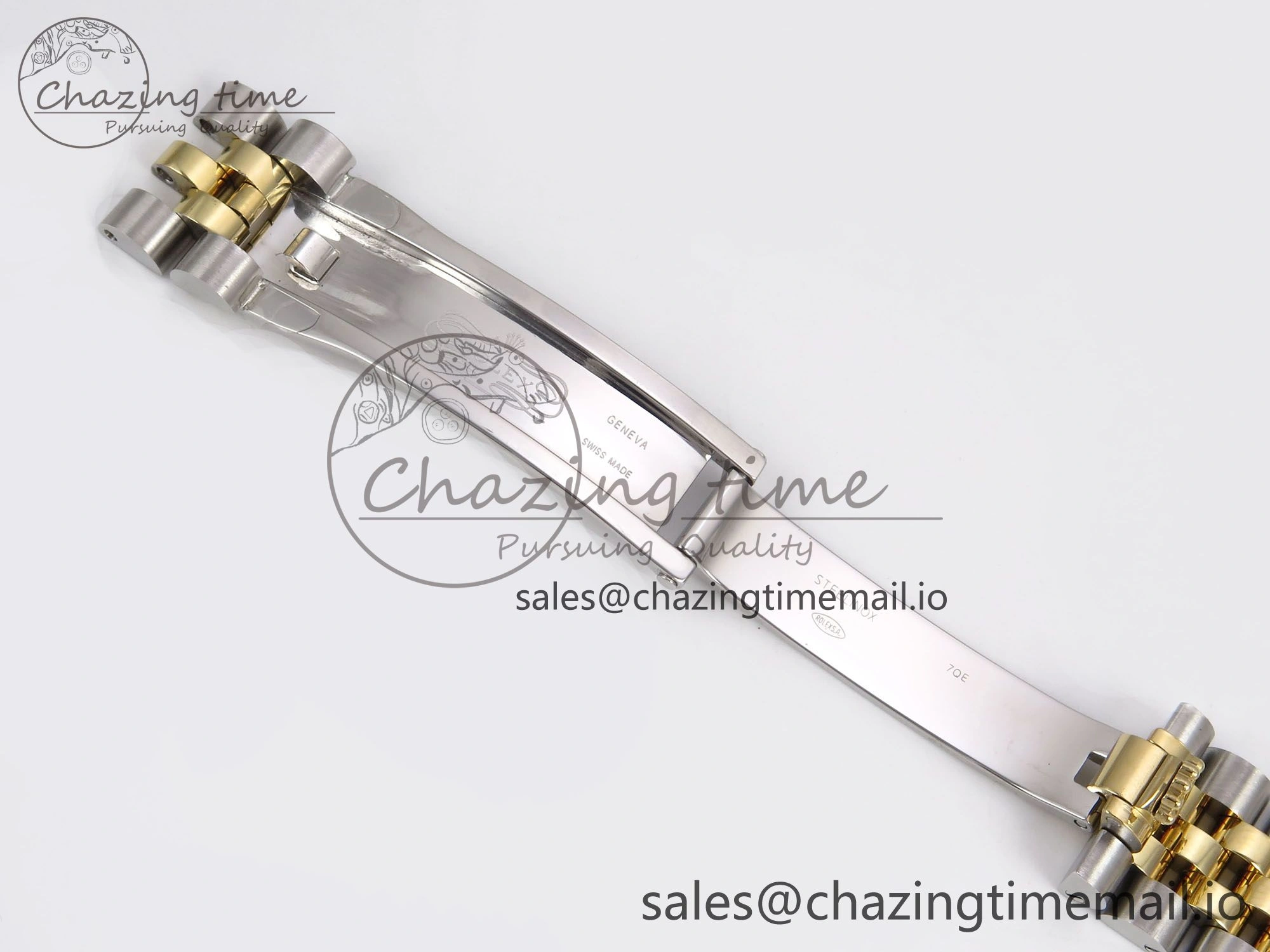 DateJust 31 278273 SS YG GMF 1:1 Best Edition 904L Steel Silver Roman Dial on Jubilee Bracelet A2824
