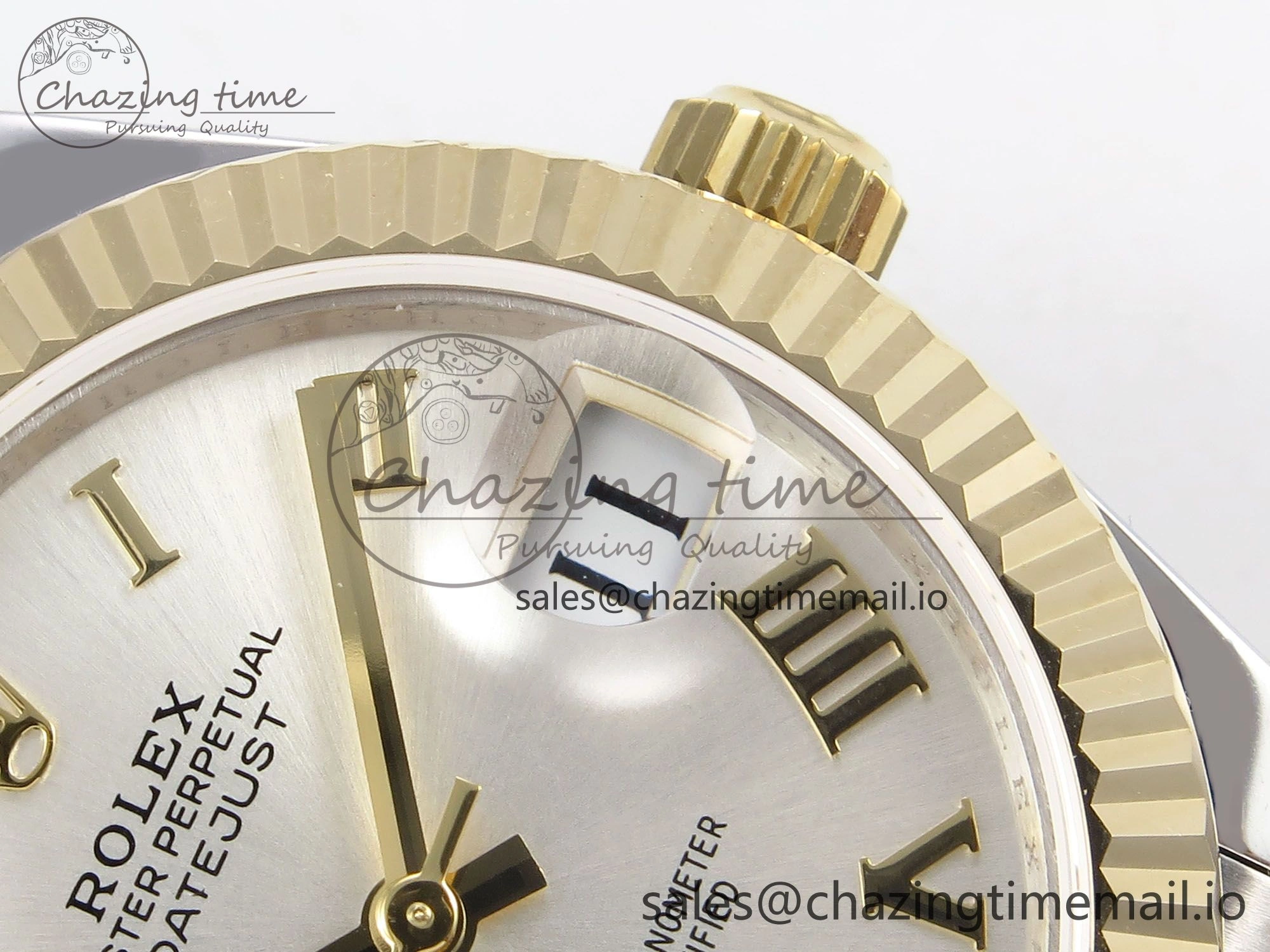 DateJust 31 278273 SS YG GMF 1:1 Best Edition 904L Steel Silver Roman Dial on Jubilee Bracelet A2824