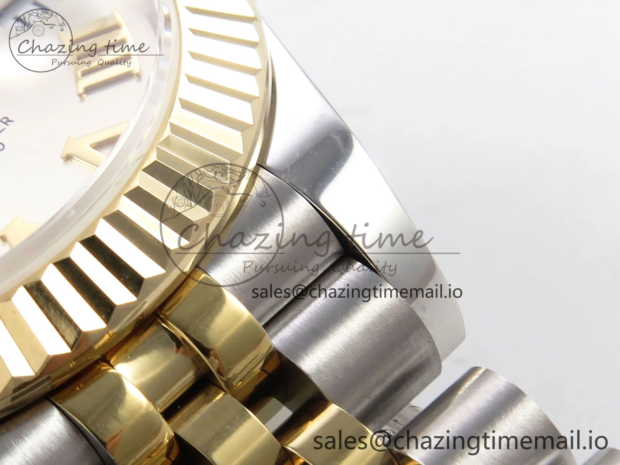 DateJust 31 278273 SS YG GMF 1:1 Best Edition 904L Steel Silver Roman Dial on Jubilee Bracelet A2824