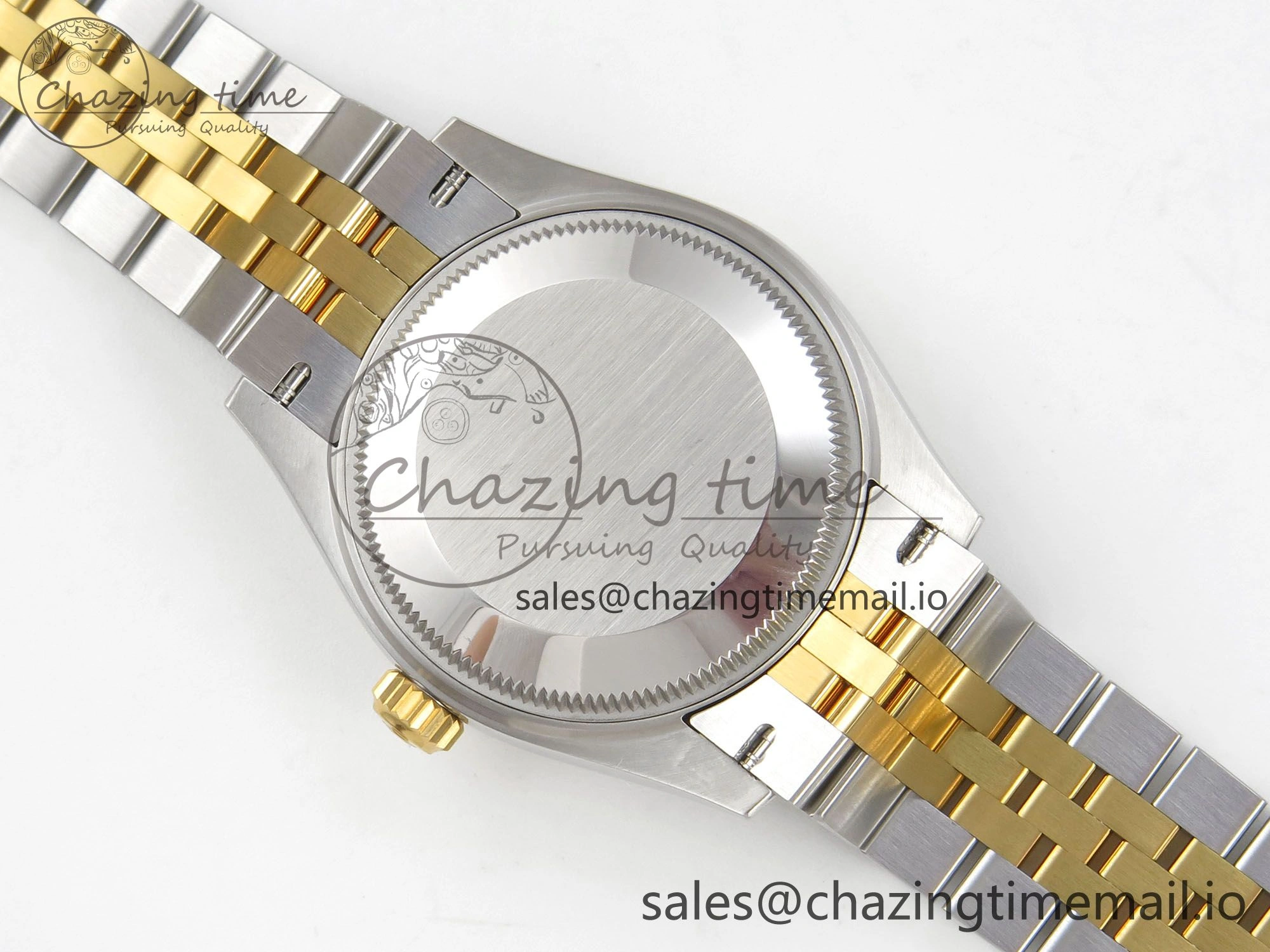 DateJust 31 278273 THBF 1:1 Best Edition 904L Steel Green Roman Dial Fluted Bezel on SS YG Jubilee Bracelet HZ Cal.2236
