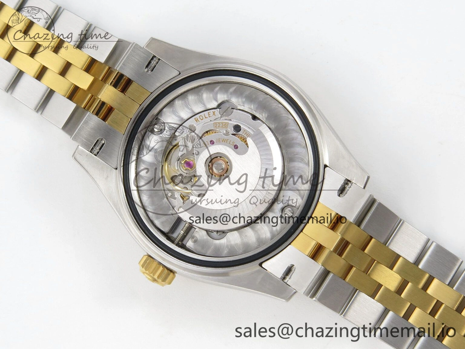 DateJust 31 278273 THBF 1:1 Best Edition 904L Steel Green Roman Dial Fluted Bezel on SS YG Jubilee Bracelet HZ Cal.2236