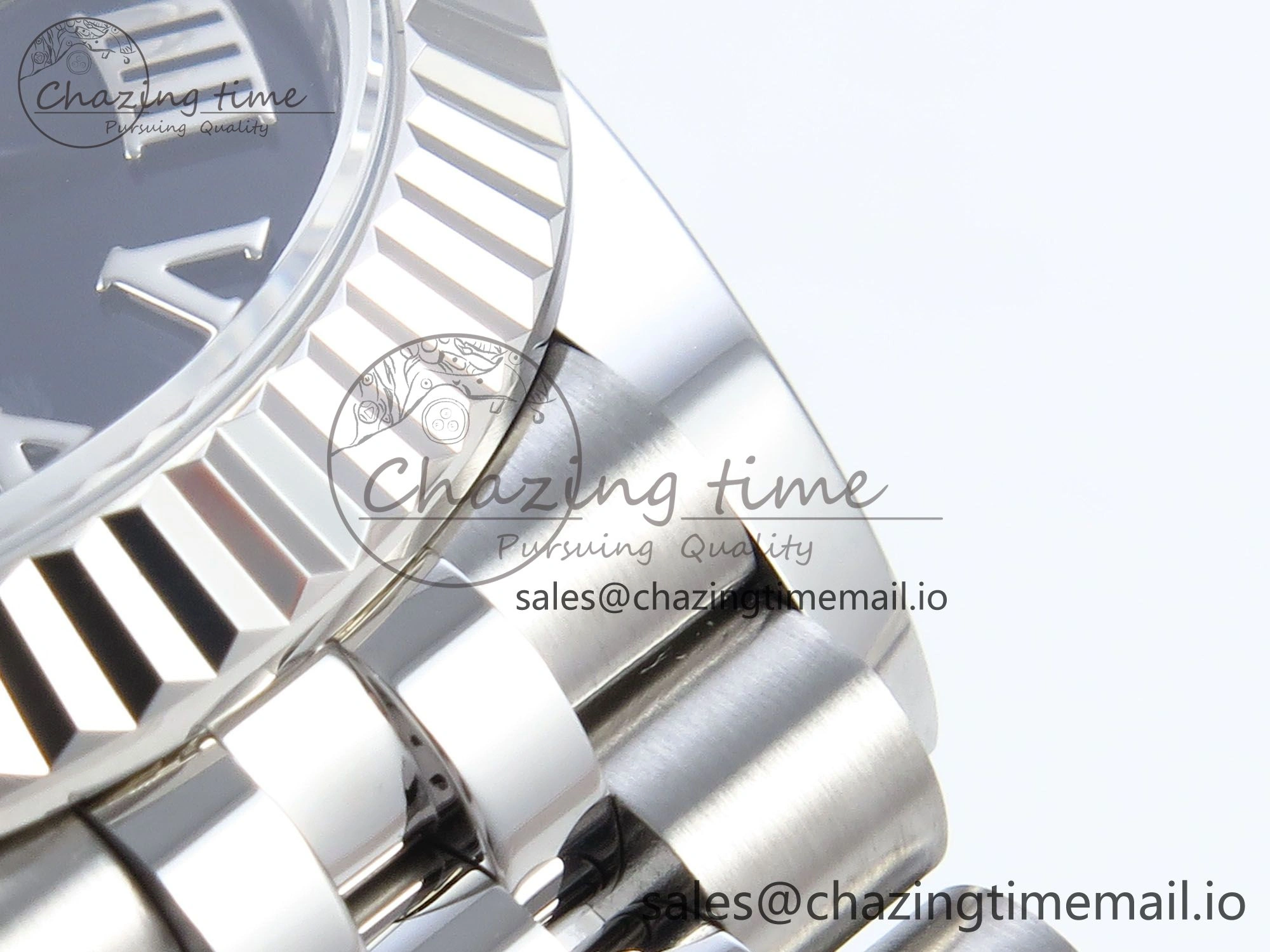 DateJust 31 278274 ARF 1:1 Best Edition 904L Steel Black Roman Dial on SS Jubilee Bracelet ETA 2688