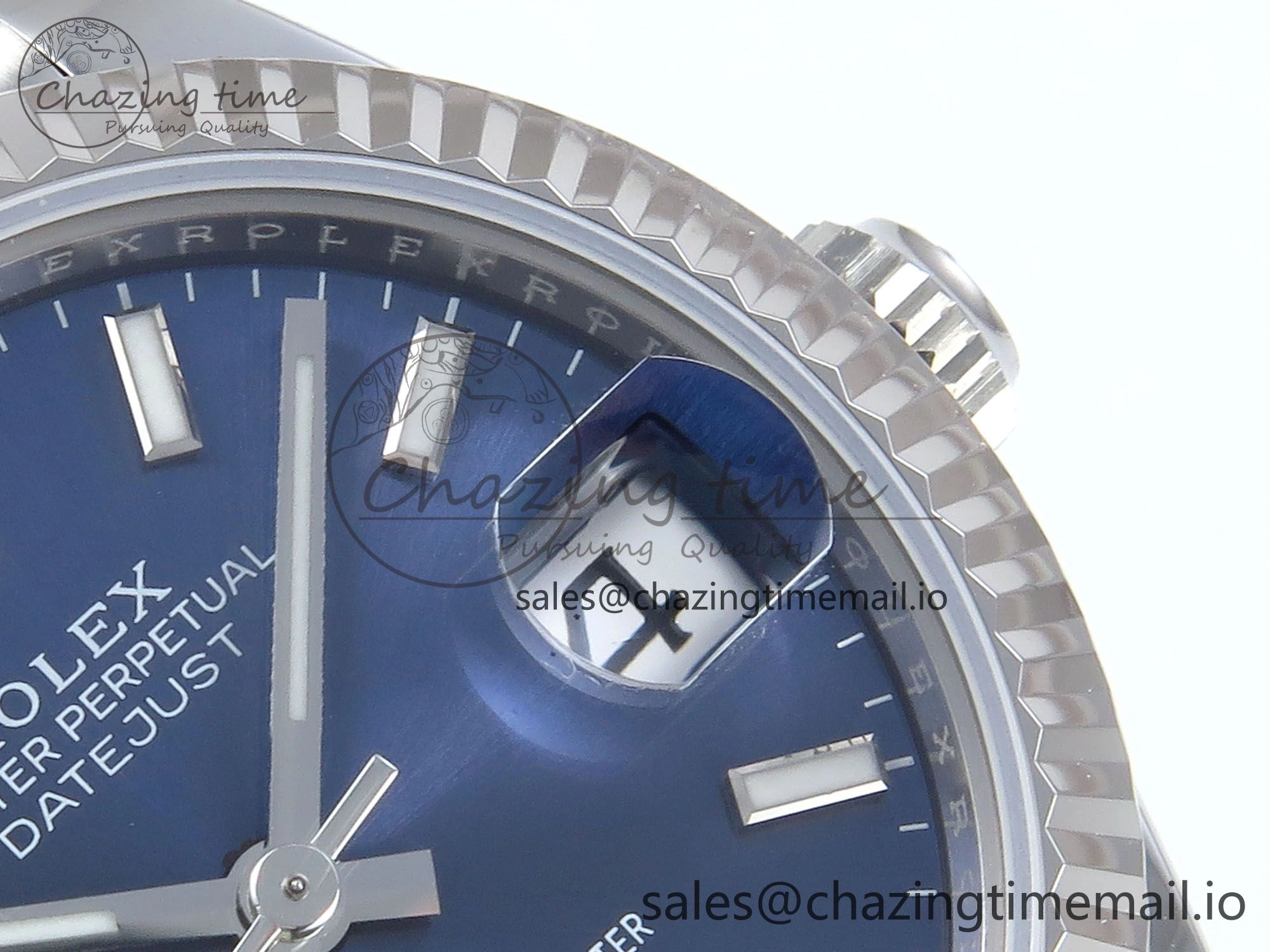 DateJust 31 278274 ARF 1:1 Best Edition 904L Steel Blue Dial Stick Marker on SS Jubilee Bracelet ETA 2688