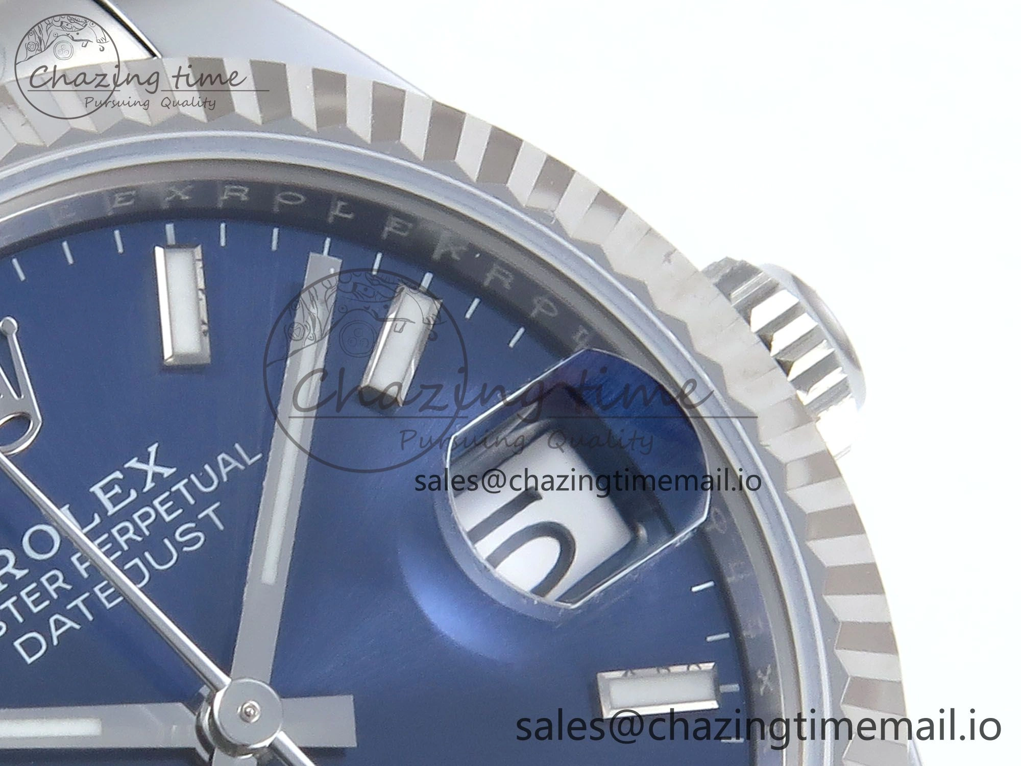DateJust 31 278274 ARF 1:1 Best Edition 904L Steel Blue Dial Stick Marker on SS Oyster Bracelet ETA 2688