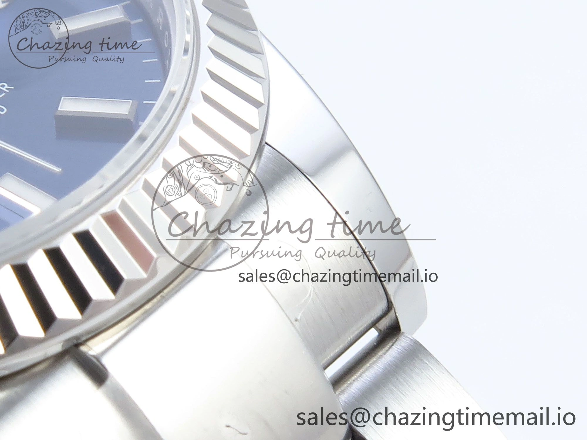 DateJust 31 278274 ARF 1:1 Best Edition 904L Steel Blue Dial Stick Marker on SS Oyster Bracelet ETA 2688