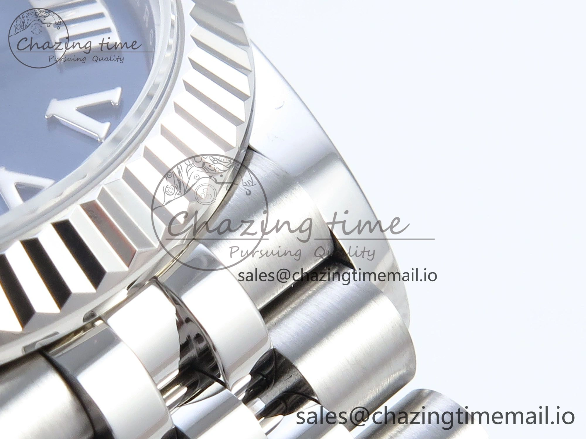 DateJust 31 278274 ARF 1:1 Best Edition 904L Steel Blue Roman Dial on SS Jubilee Bracelet ETA 2688