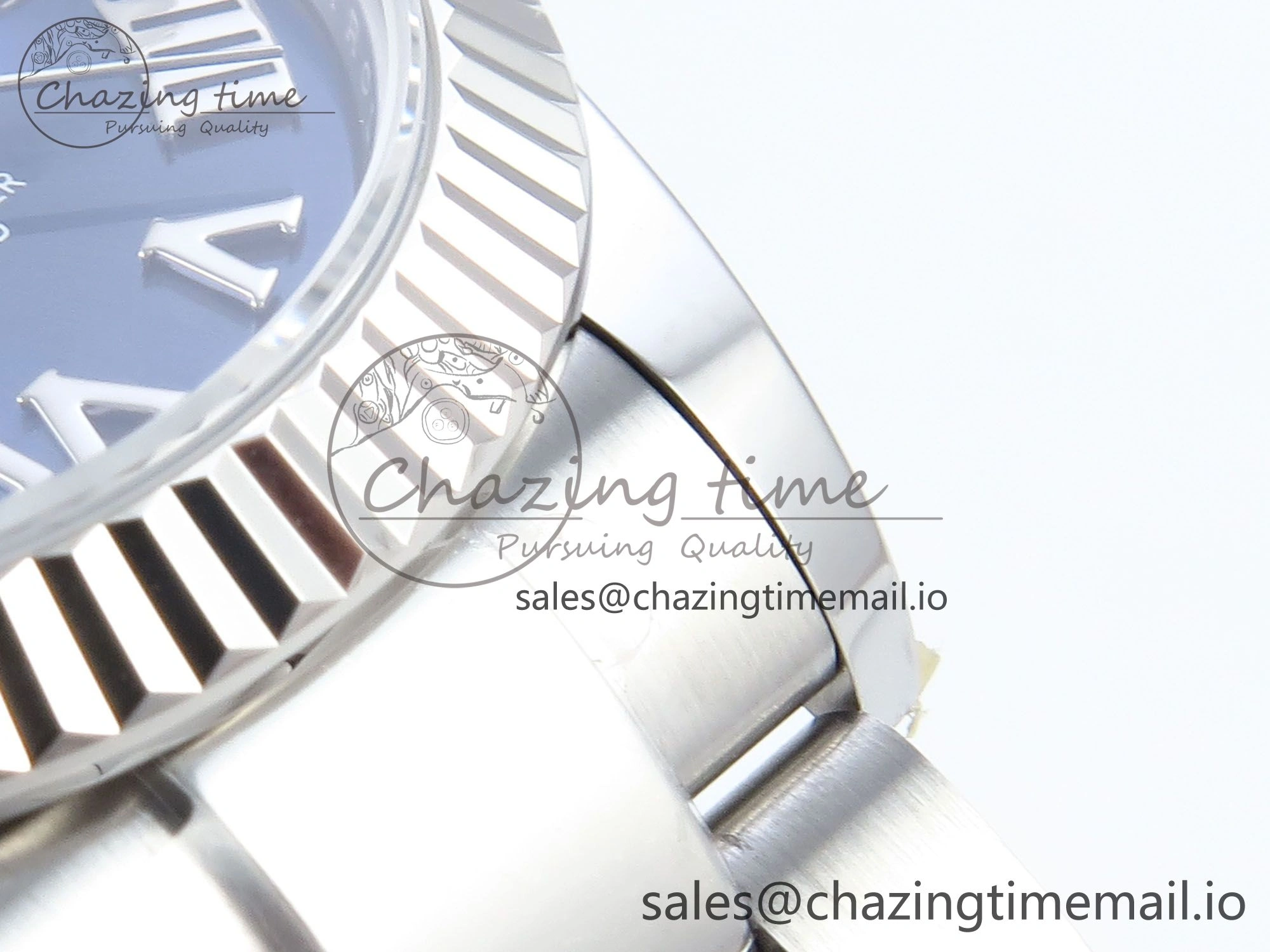 DateJust 31 278274 ARF 1:1 Best Edition 904L Steel Blue Roman Dial on SS Oyster Bracelet ETA 2688