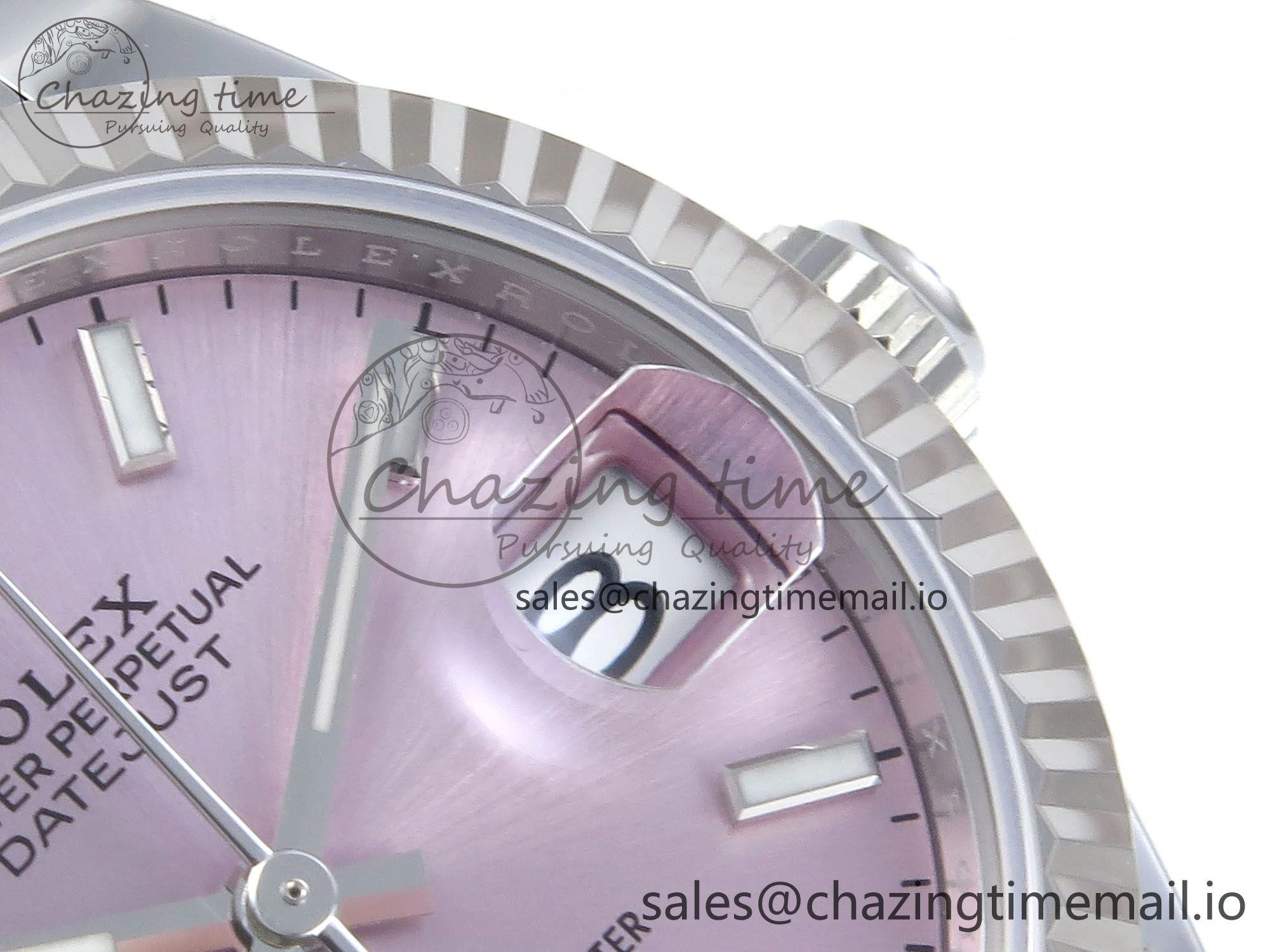 DateJust 31 278274 ARF 1:1 Best Edition 904L Steel Pink Dial Stick Marker on SS Jubilee Bracelet ETA 2688