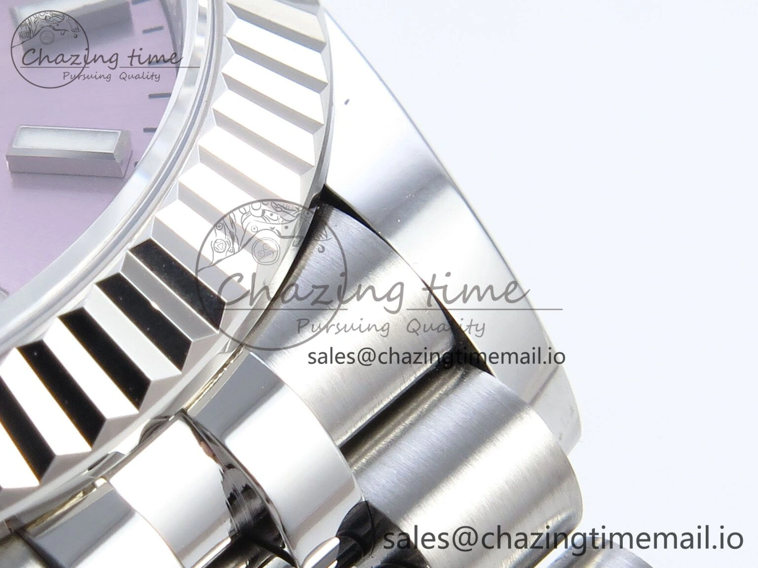 DateJust 31 278274 ARF 1:1 Best Edition 904L Steel Pink Dial Stick Marker on SS Jubilee Bracelet ETA 2688