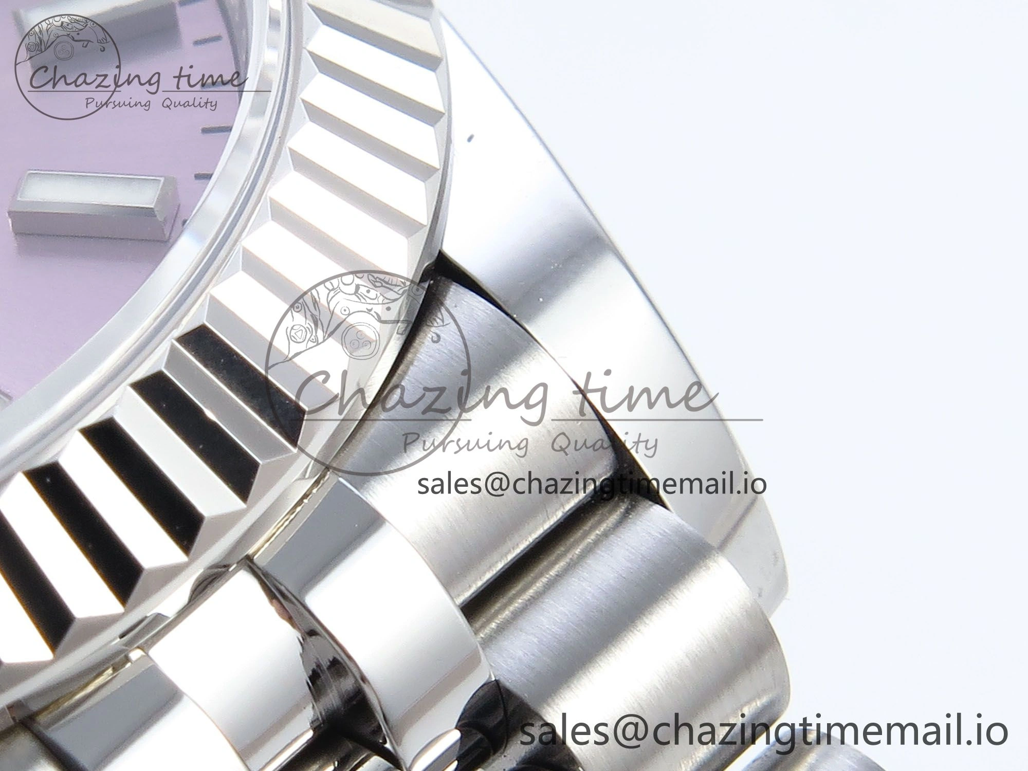 DateJust 31 278274 ARF 1:1 Best Edition 904L Steel Pink Dial Stick Marker on SS Jubilee Bracelet ETA 2688