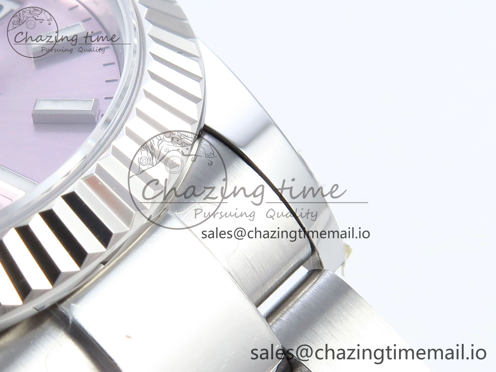DateJust 31 278274 ARF 1:1 Best Edition 904L Steel Pink Dial Stick Marker on SS Oyster Bracelet ETA 2688