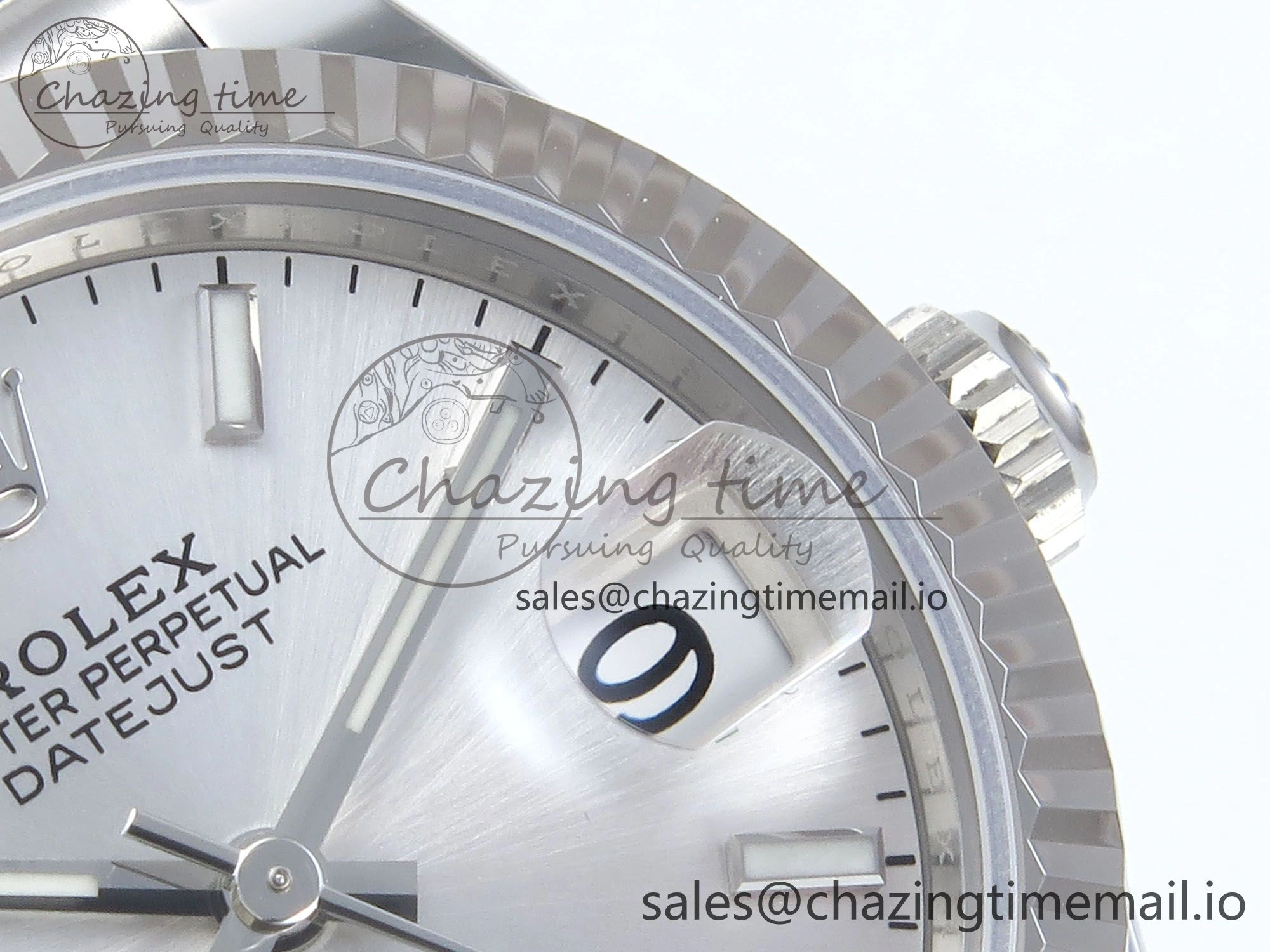DateJust 31 278274 ARF 1:1 Best Edition 904L Steel Silver Dial Stick Marker on SS Jubilee Bracelet ETA 2688