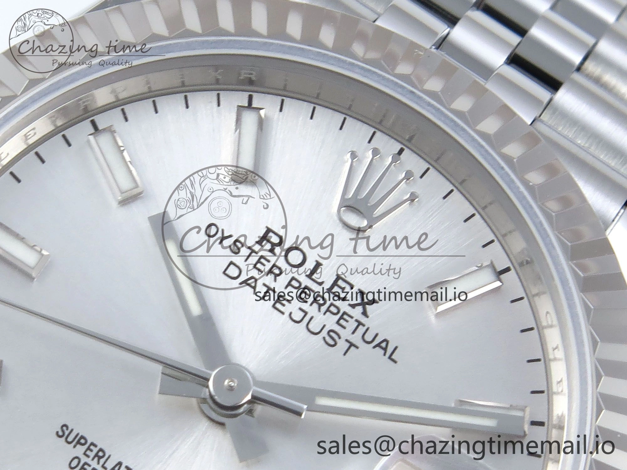DateJust 31 278274 ARF 1:1 Best Edition 904L Steel Silver Dial Stick Marker on SS Jubilee Bracelet ETA 2688