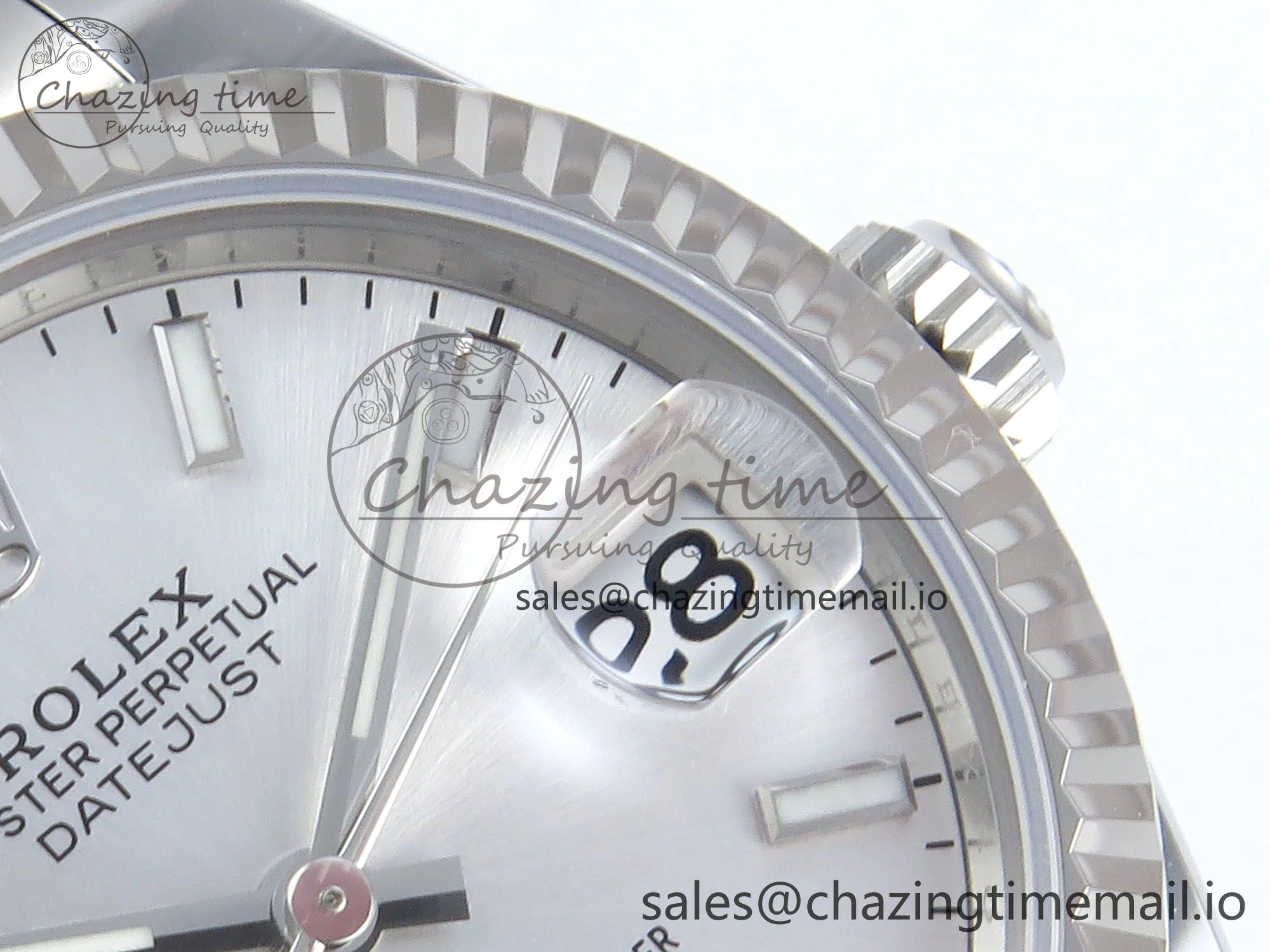 DateJust 31 278274 ARF 1:1 Best Edition 904L Steel Silver Dial Stick Marker on SS Oyster Bracelet ETA 2688