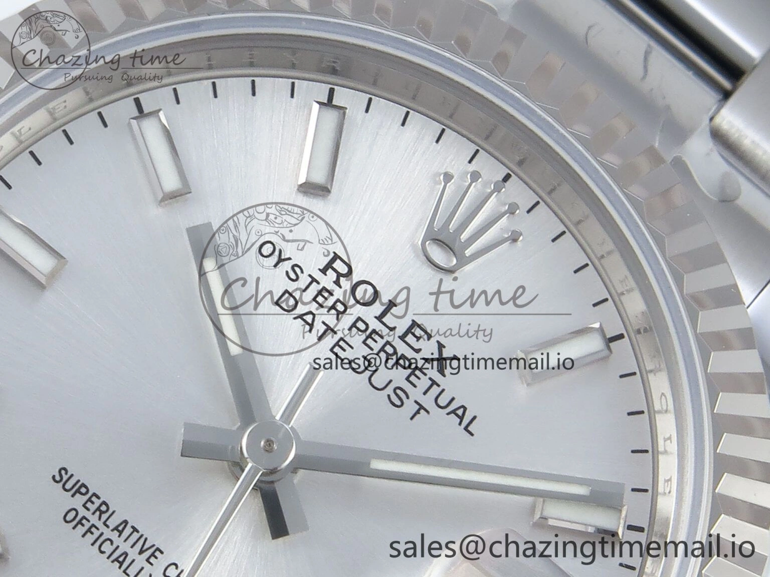 DateJust 31 278274 ARF 1:1 Best Edition 904L Steel Silver Dial Stick Marker on SS Oyster Bracelet ETA 2688