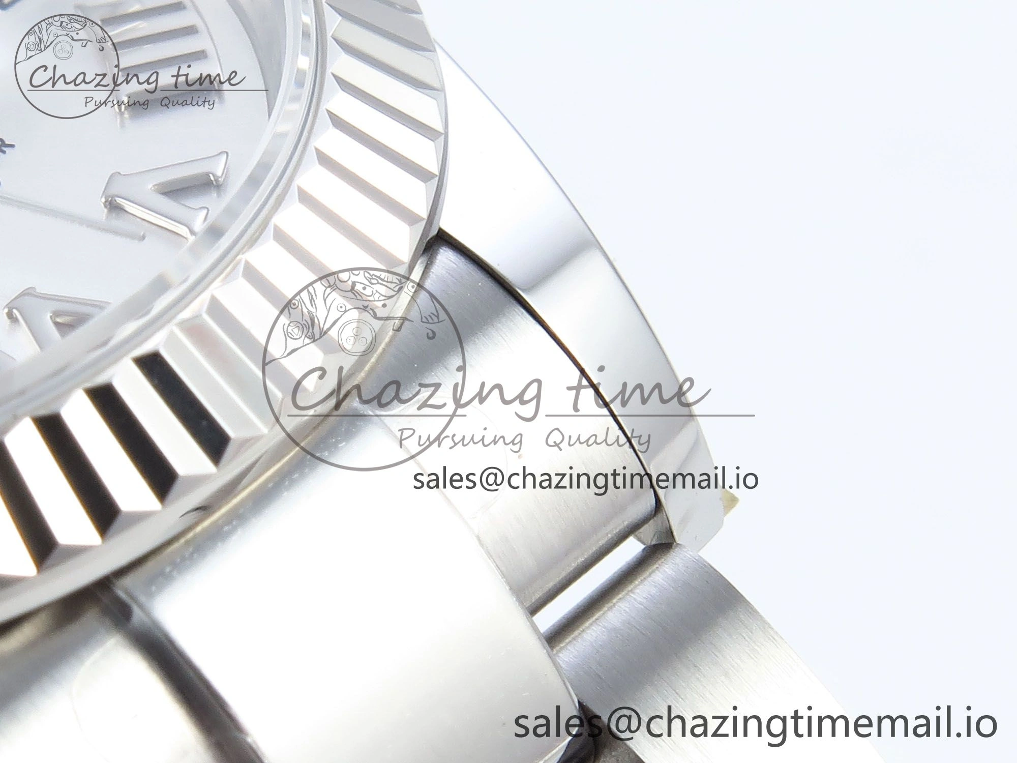 DateJust 31 278274 ARF 1:1 Best Edition 904L Steel Silver Roman Diamonds Dial on SS Oyster Bracelet ETA 2688