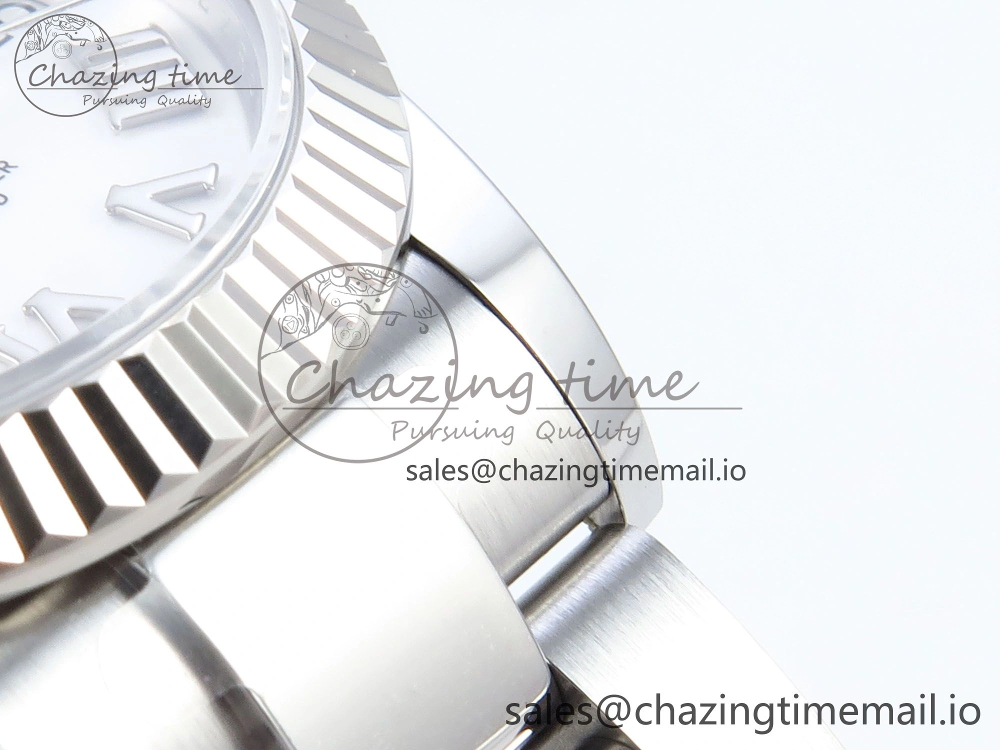 DateJust 31 278274 ARF 1:1 Best Edition 904L Steel White Roman Dial on SS Oyster Bracelet ETA 2688