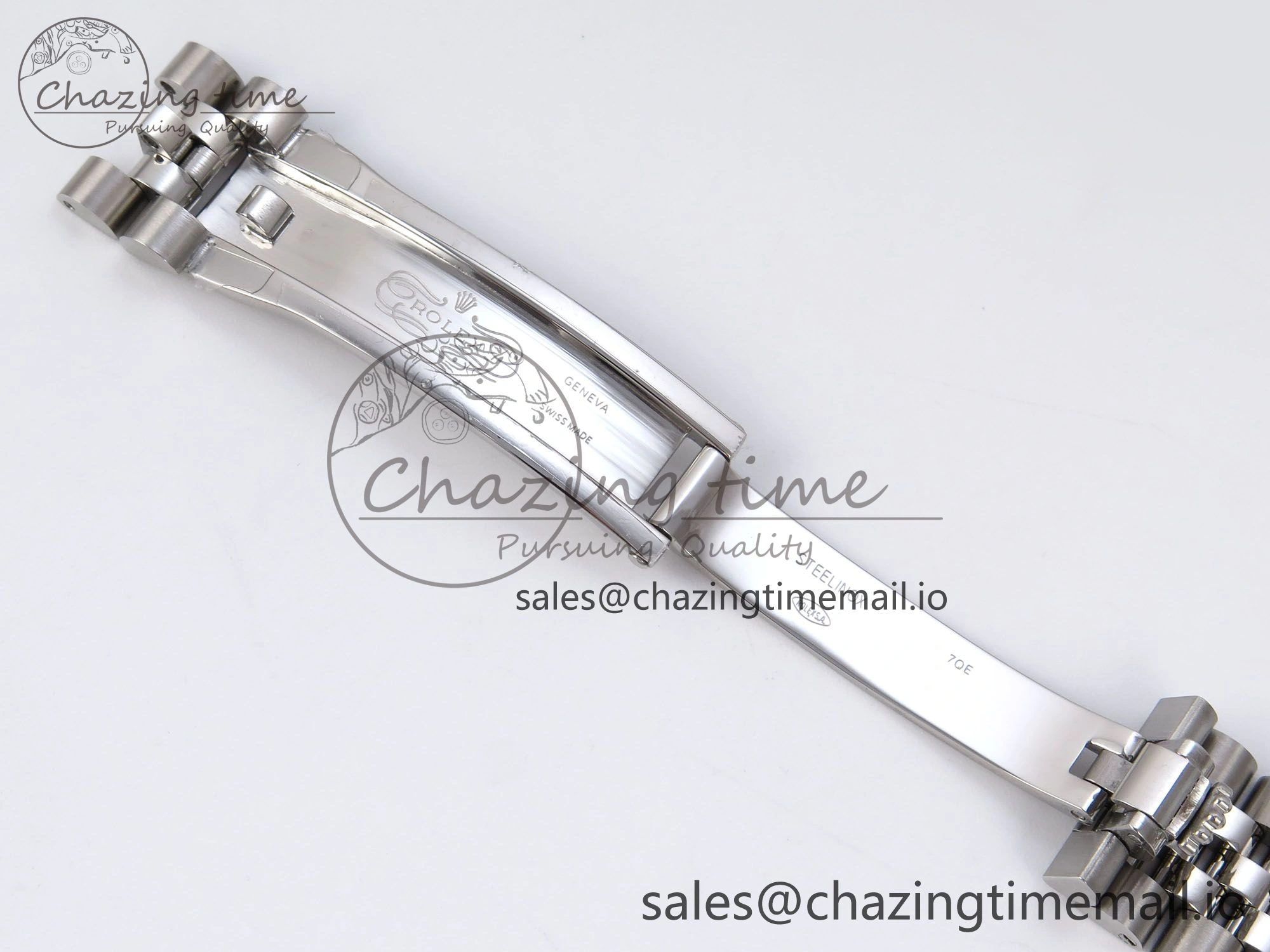 DateJust 31 278274 JARF 1:1 Best Edition 904L Steel Green Stick Dial on SS Jubilee Bracelet HZ2236