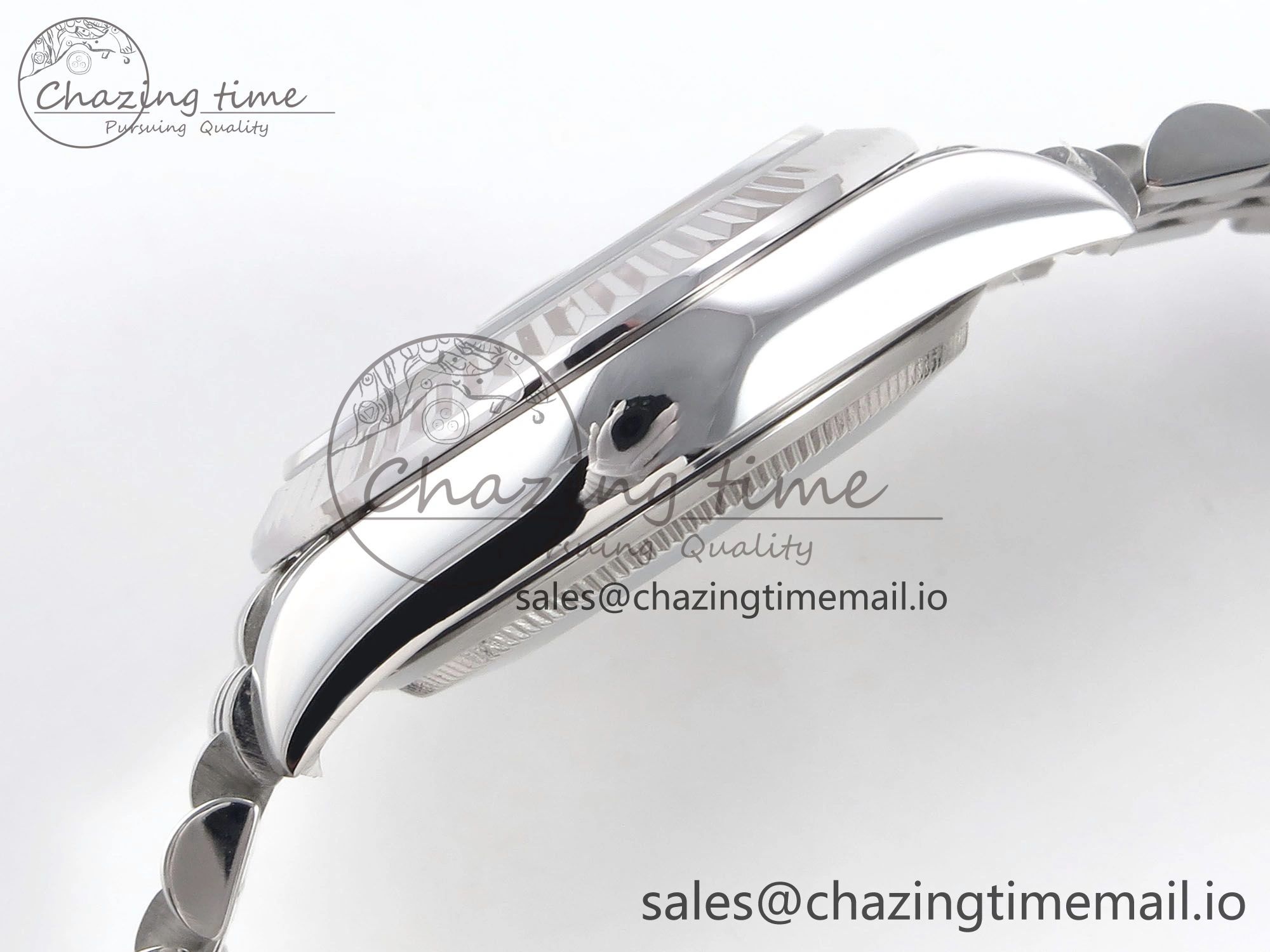 DateJust 31 278274 SS GMF 1:1 Best Edition 904L Steel Green Diamonds Dial on Jubilee Bracelet A2824